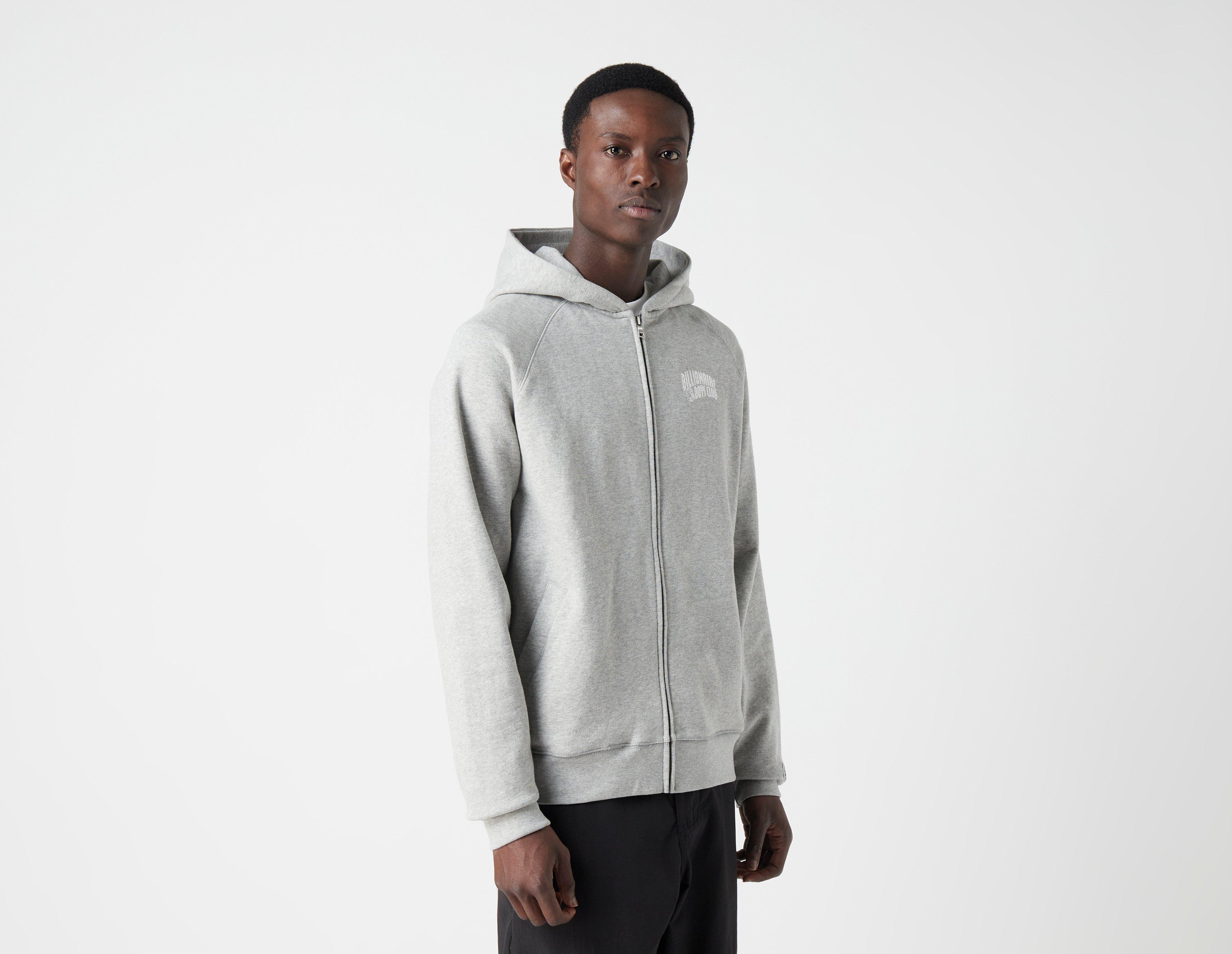 Arch logo zip store hoodie