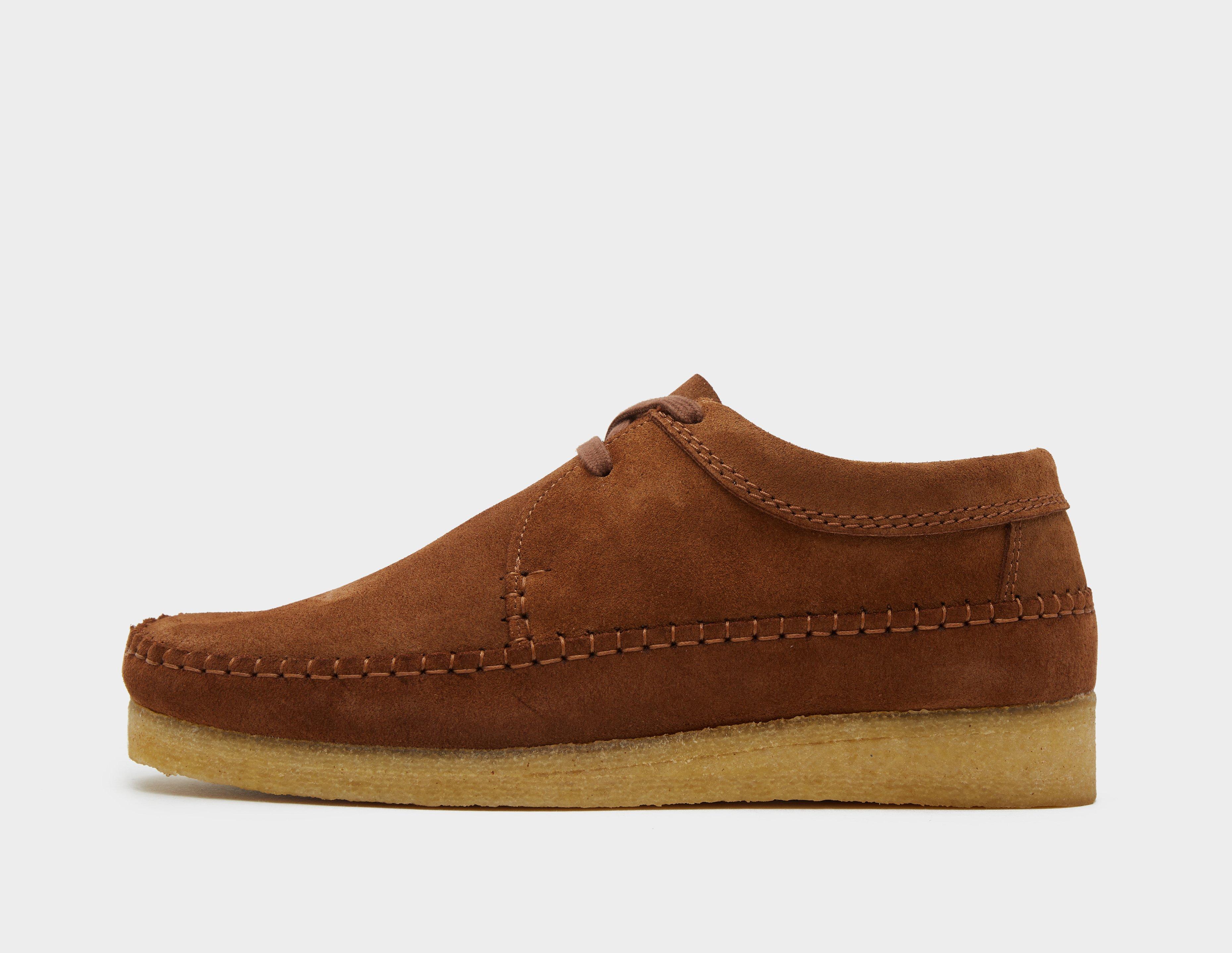 Clarks weaver 2024 tan leather