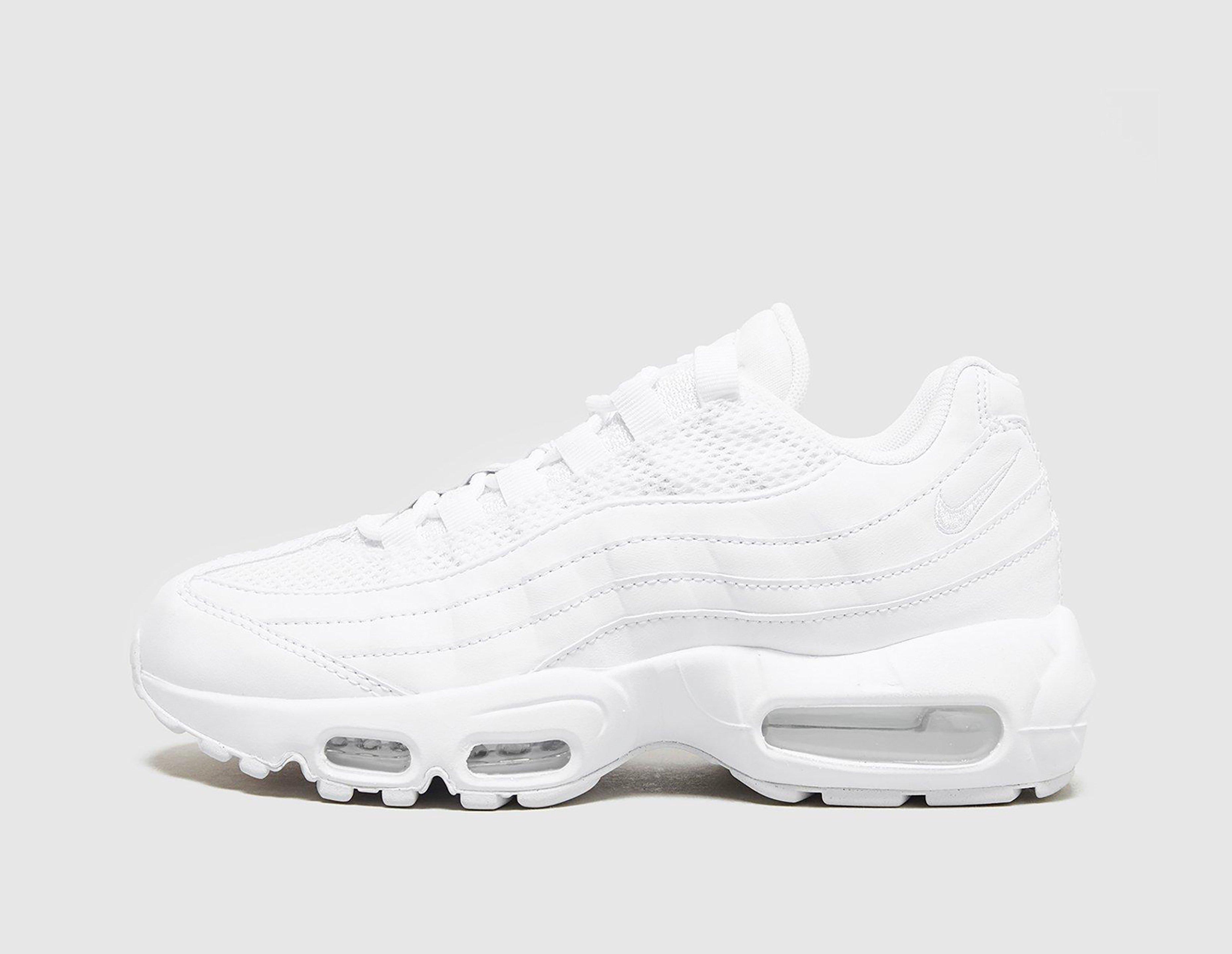 White sale nike 95's