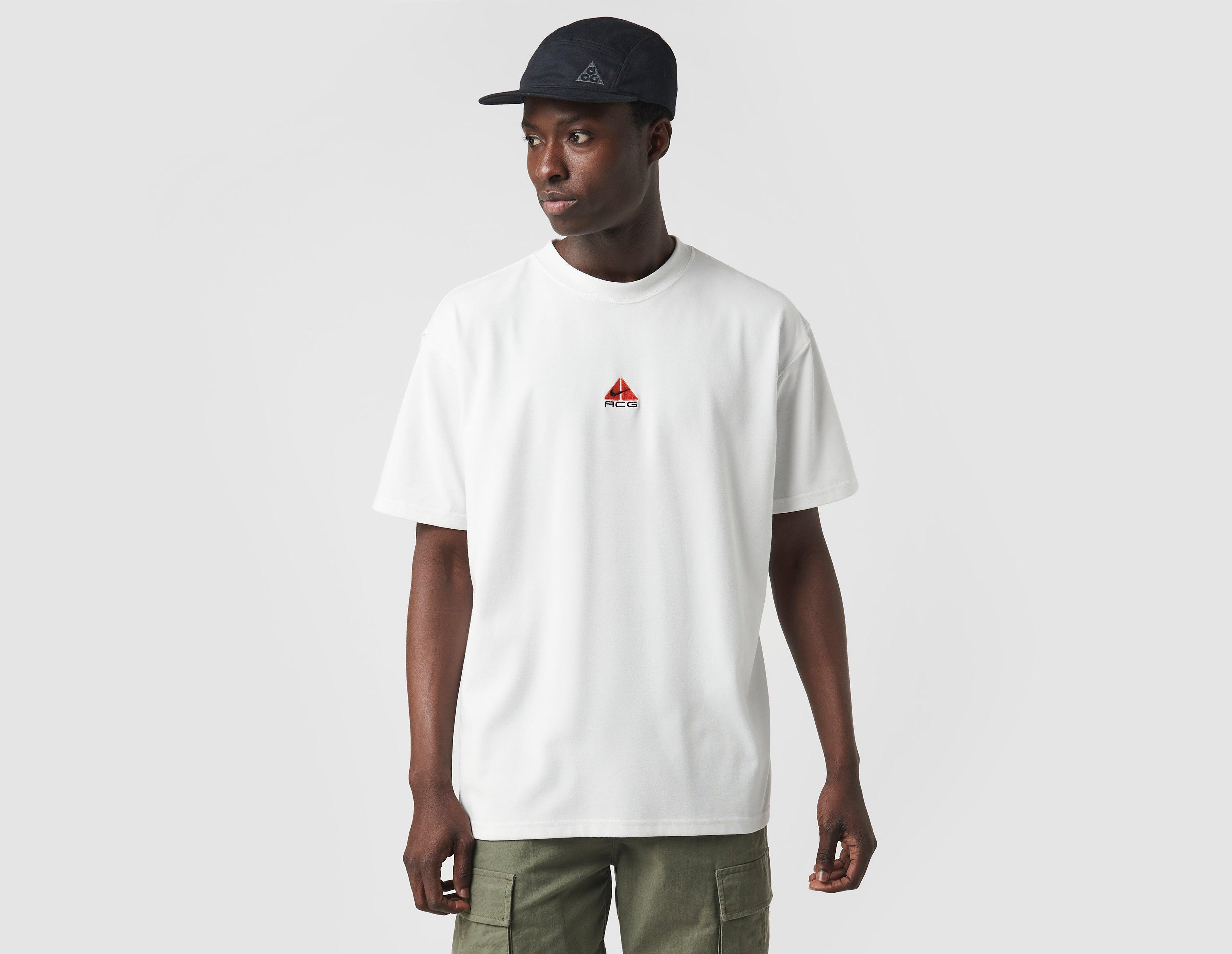 White Nike ACG Lungs T Shirt nike huarache crimson beige grey