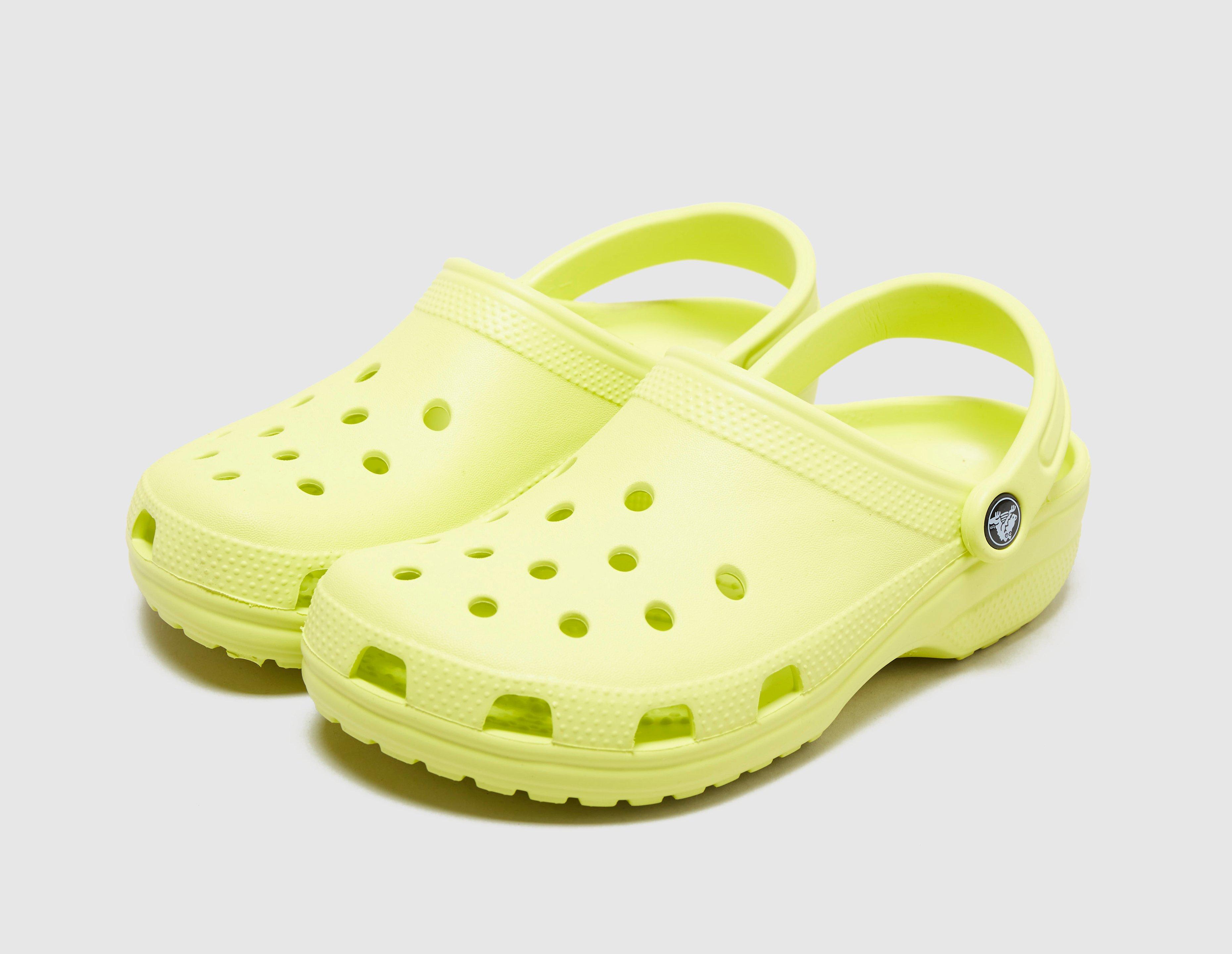 womens crocs yellow