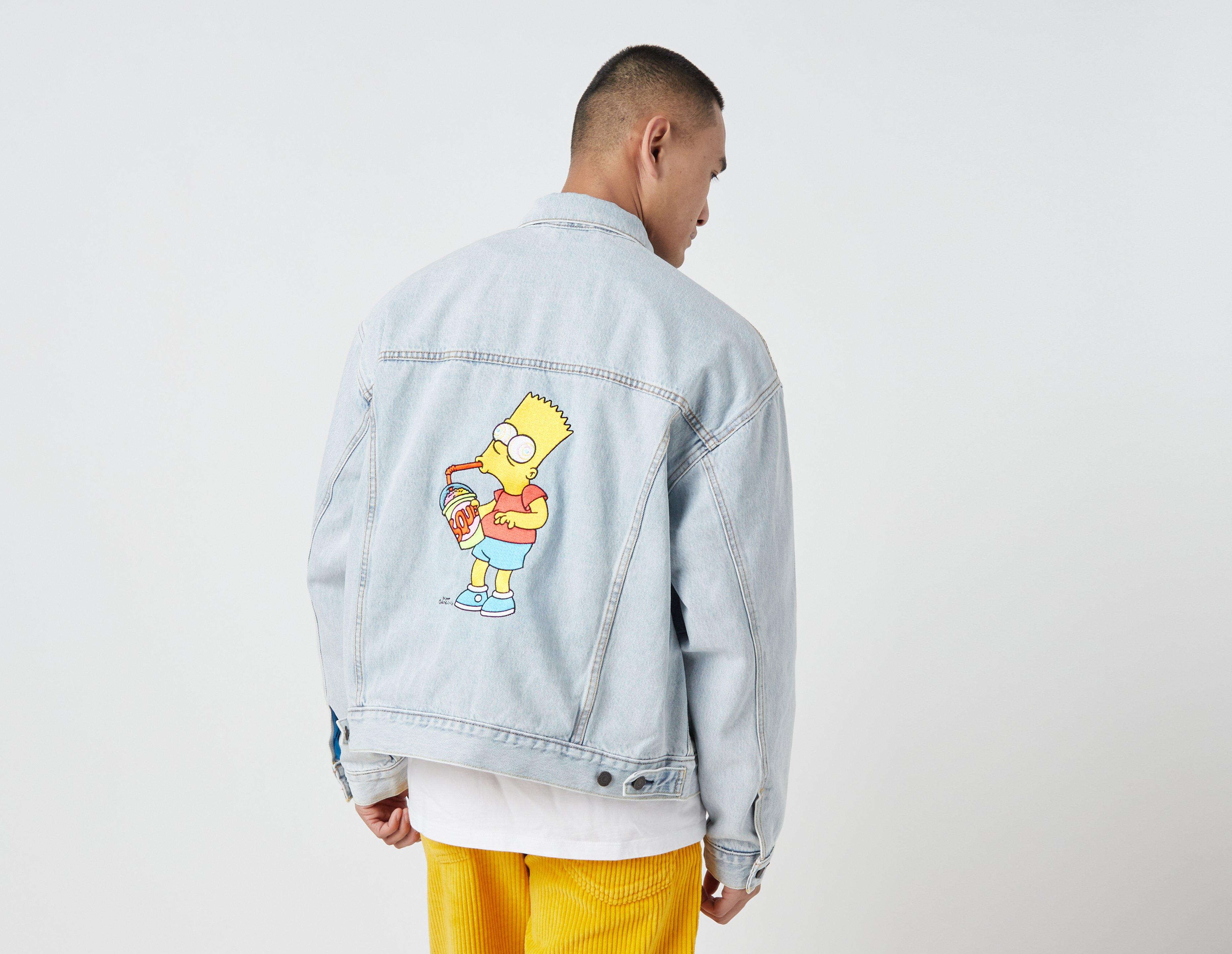 logo-print lightweight jacket | Blue Levis x The Simpsons Bart Denim Jacket  | Hotelomega?