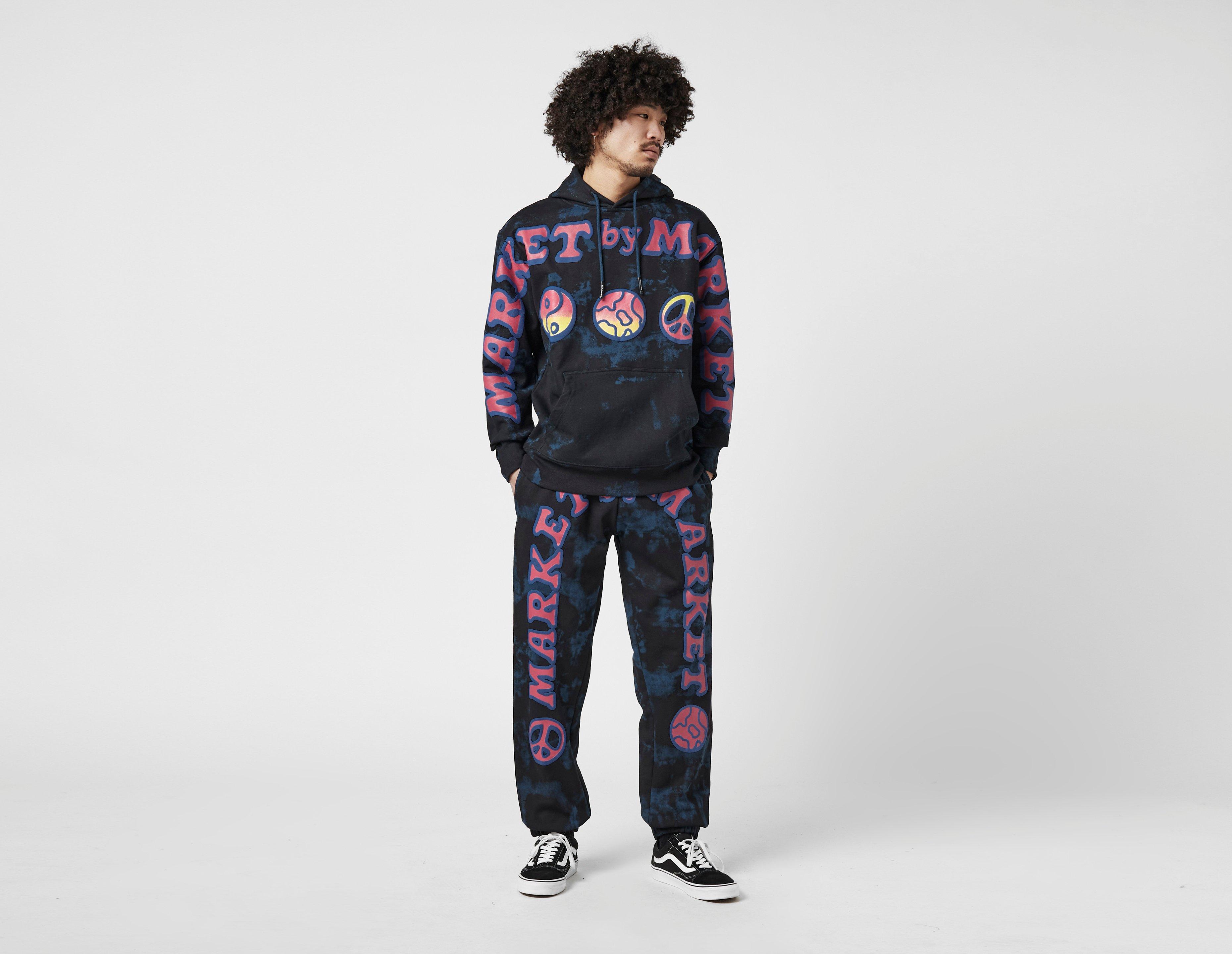 Hotelomega? | Shalom Golf Shorts | Blue MARKET Cali Peace Tie Dye