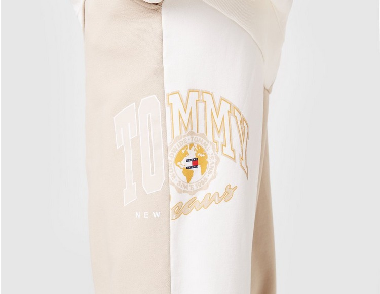 Tommy Jeans Spliced Collegiate Relaxed Joggers Damen