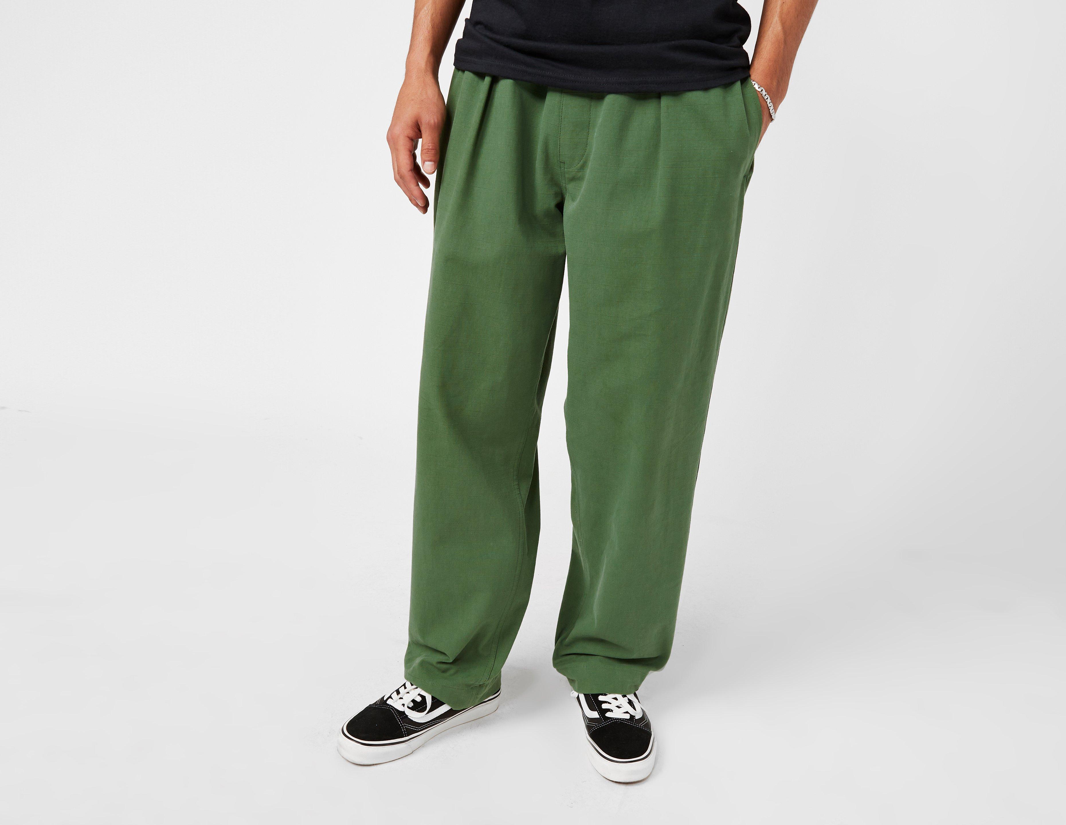 Green Huf Leisure Skate Pants | Stclaircomo? | floral-print silk