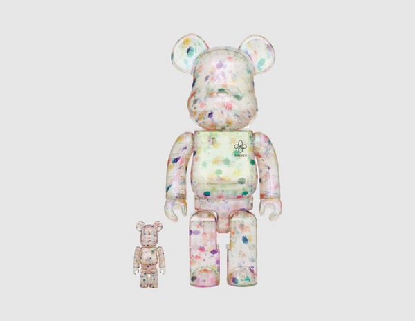 Pink Medicom BE@RBRICK Anever 100% and 400% | size?