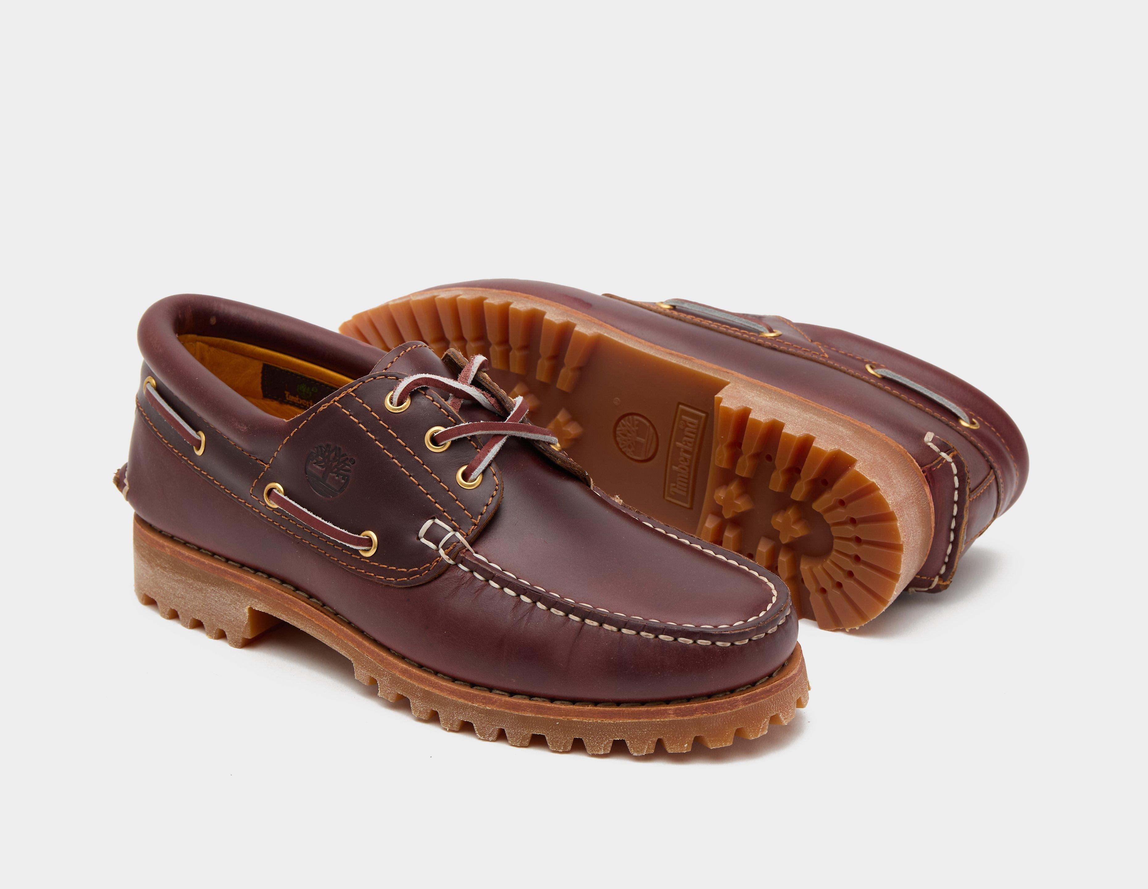 Timberland Authentic 3-Eye Lug Handsewn Boat Shoe