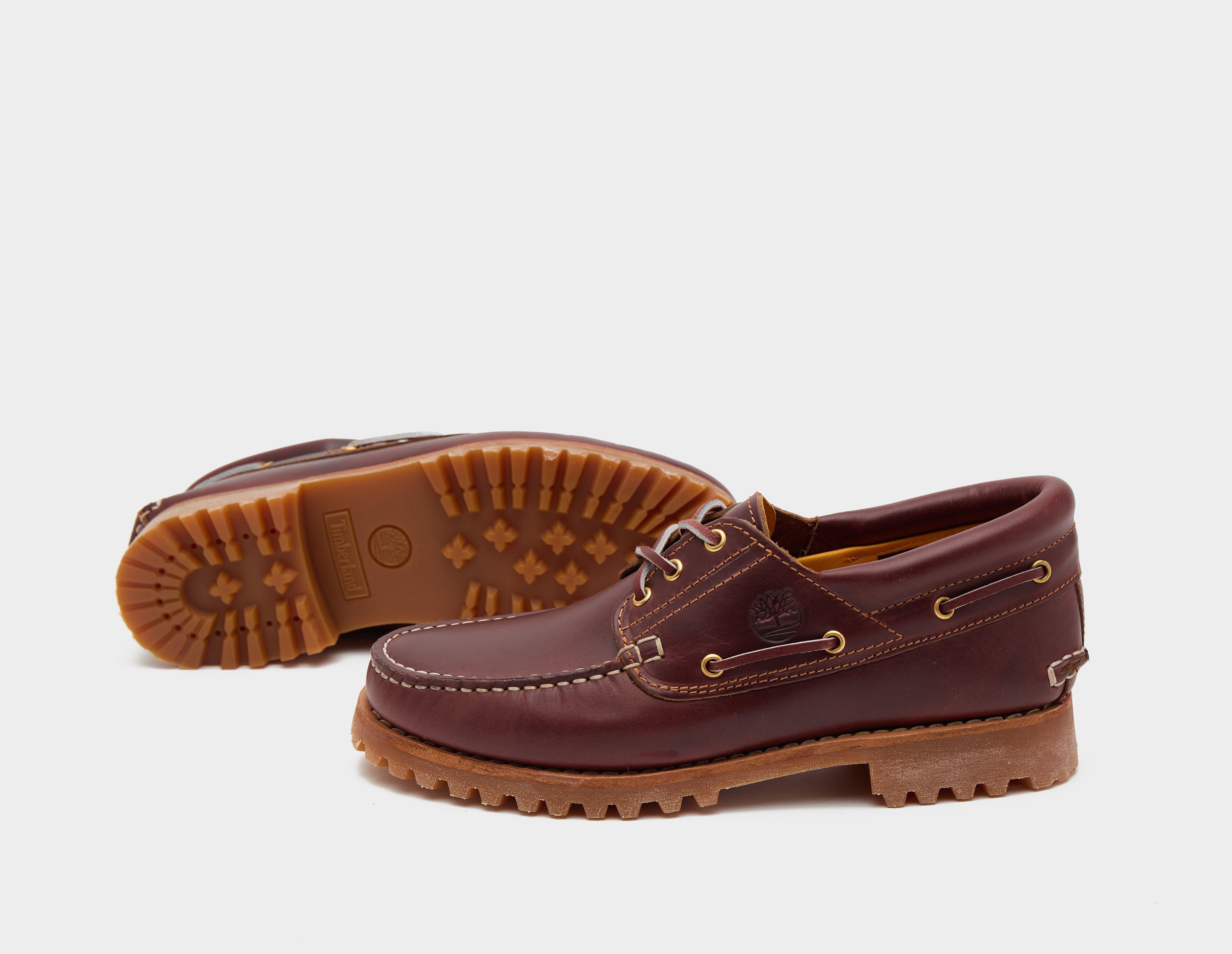 Timberland Authentic 3-Eye Lug Handsewn Boat Shoe