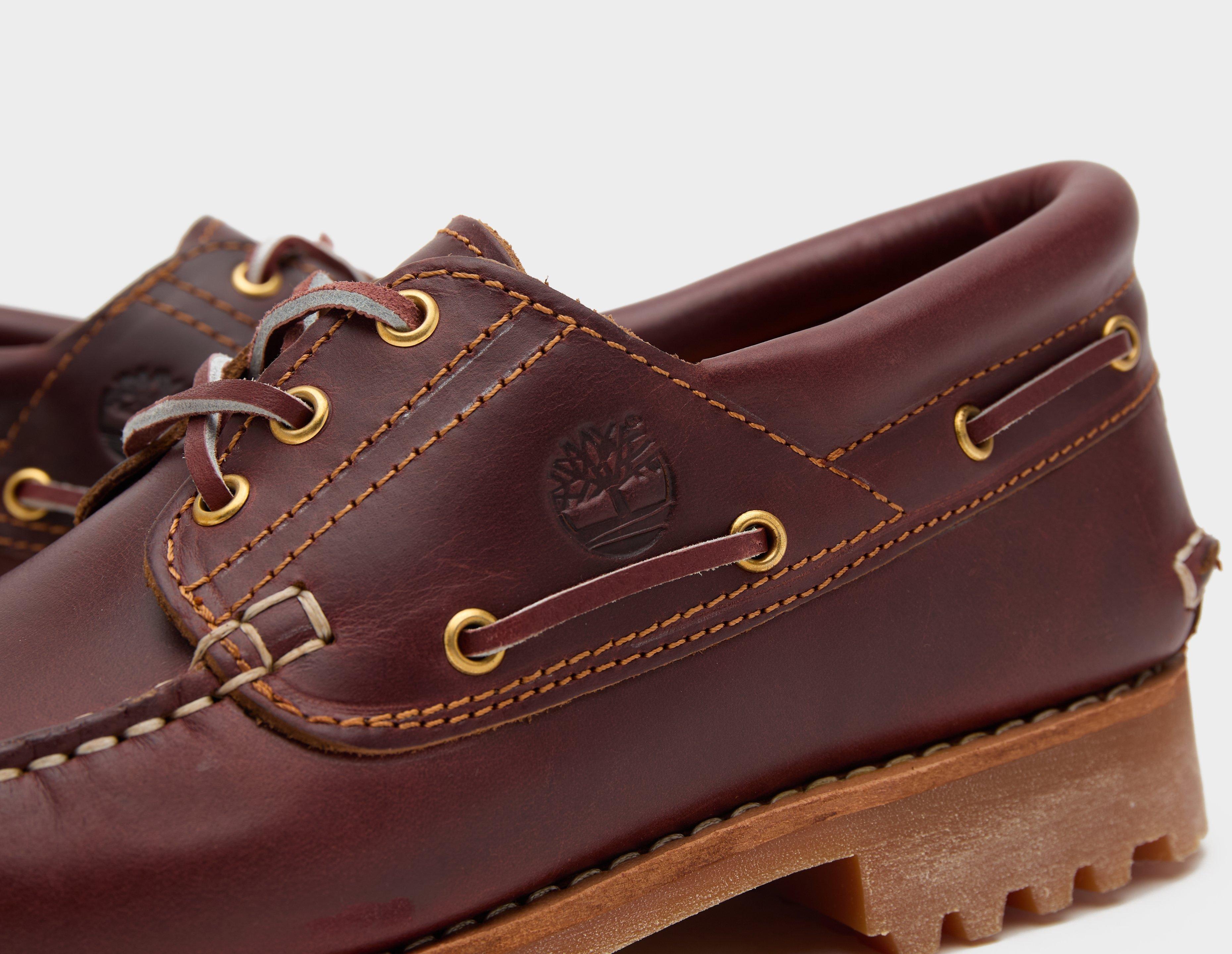 Timberland Authentic 3-Eye Lug Handsewn Boat Shoe