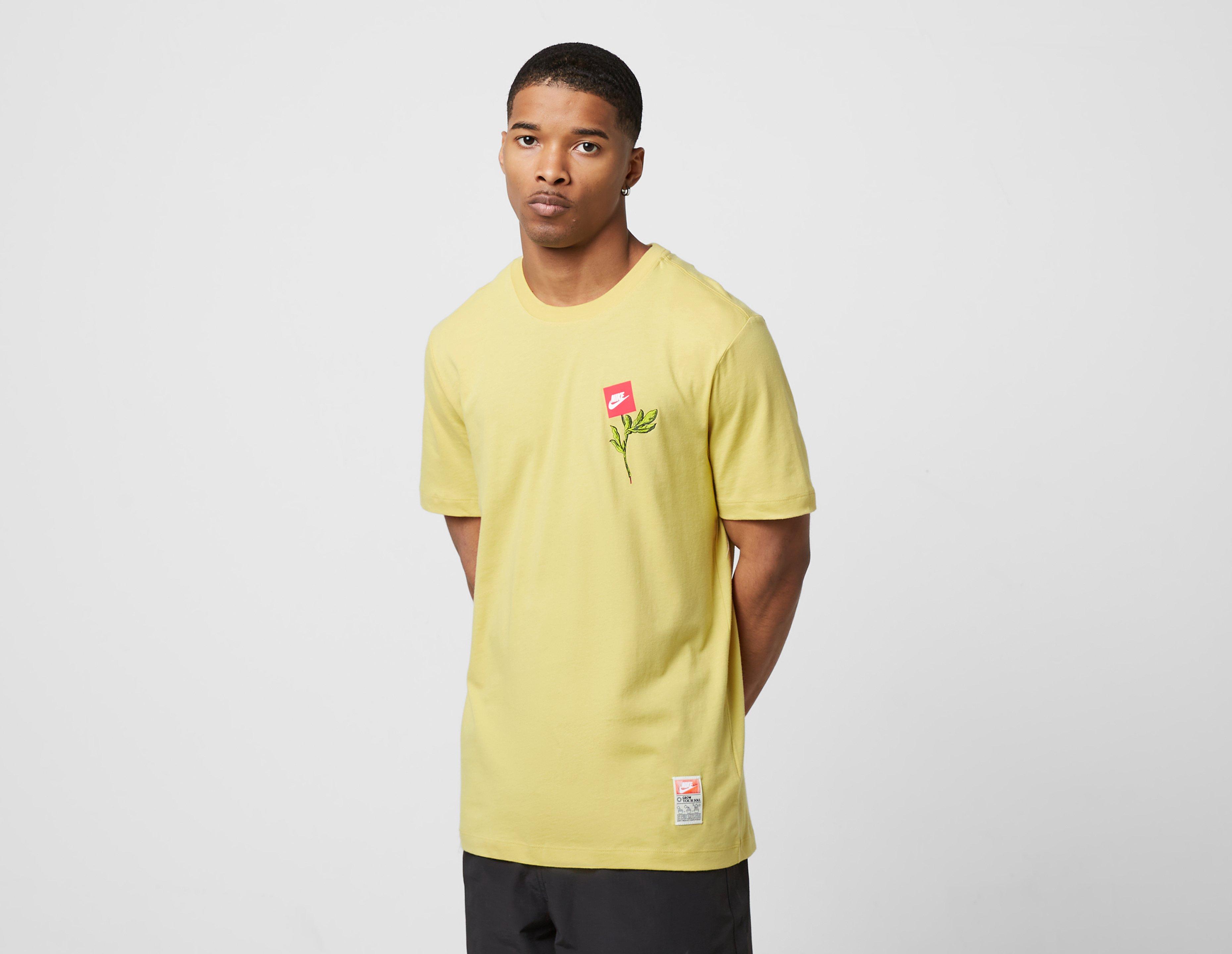 nike t shirts women's yellow