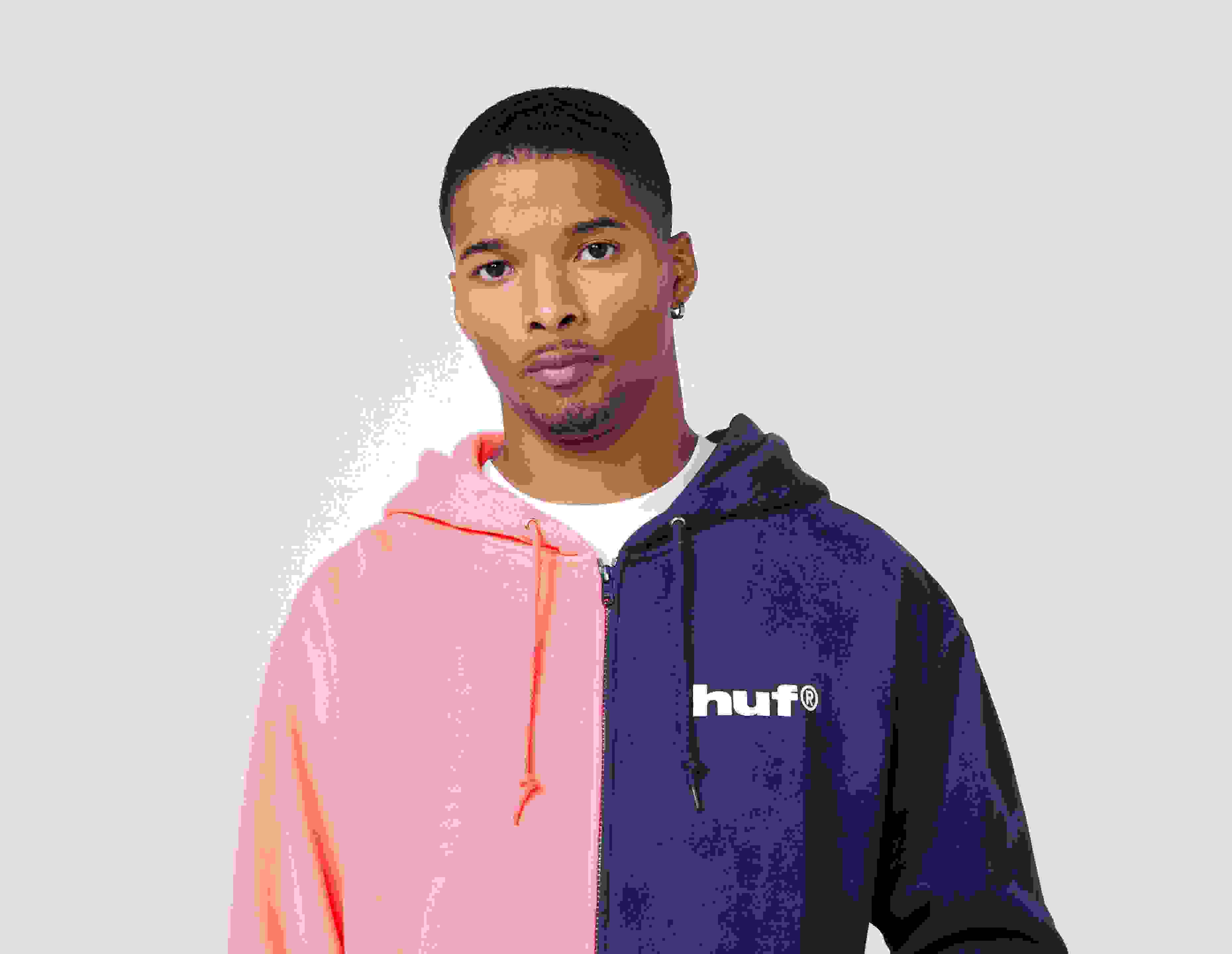 HUF DRAFT PICK ZIP FLEECE