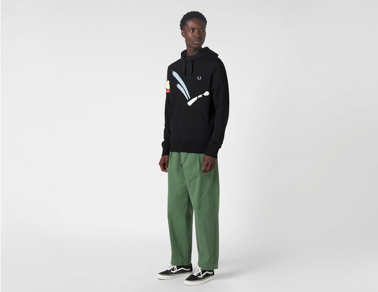 Fred Perry Archive Bouncing Ball Hooded Sweatshirt