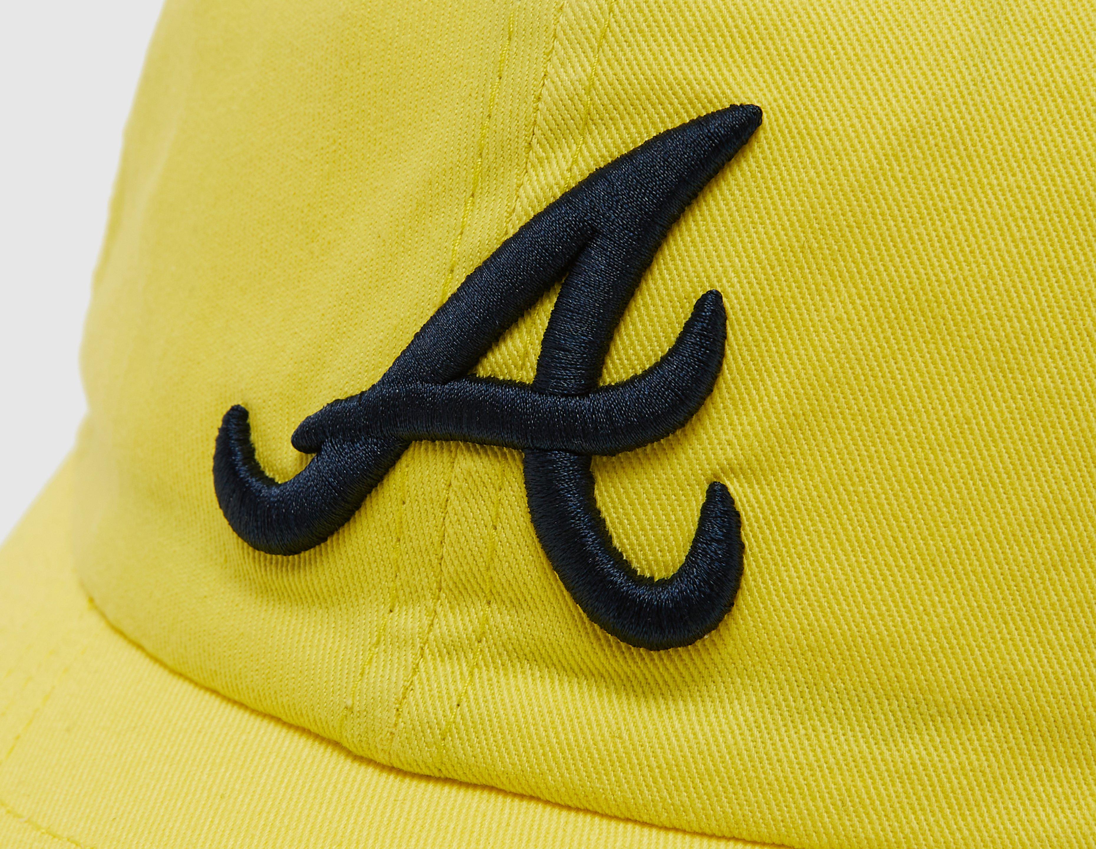 Yellow New Era Atlanta Braves Essential Casual Classic Snapback 
