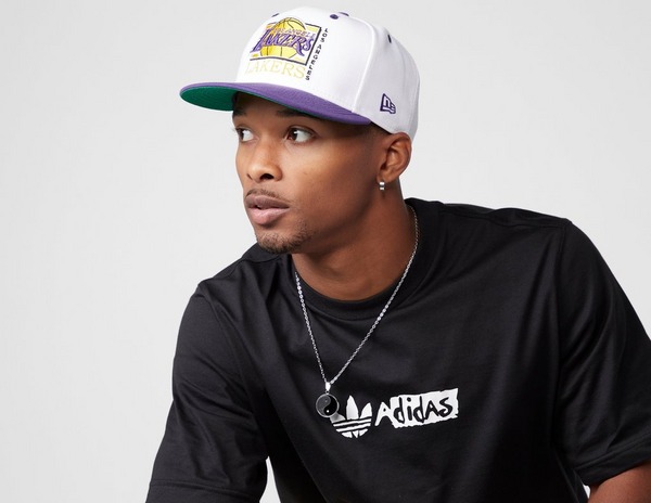 audición huella matraz New Era LA Lakers NBA Logo 9FIFTY Snapback Cap en Blanco | size? España