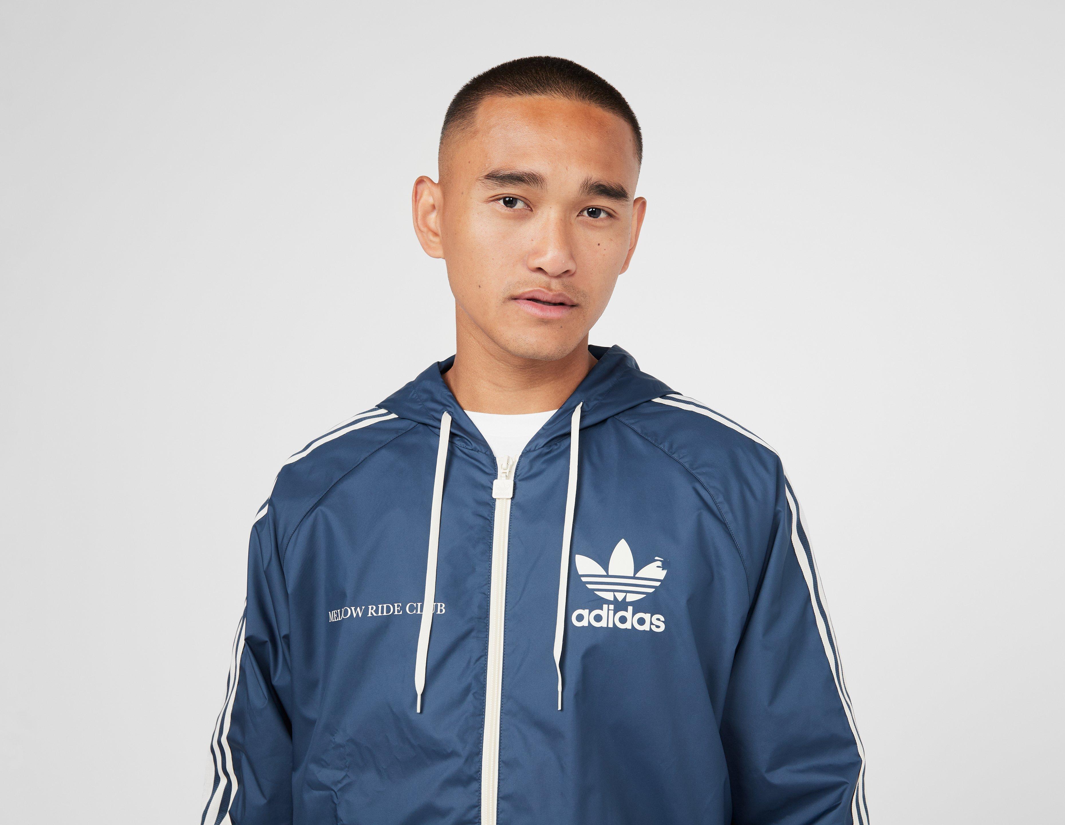 adidas Originals 3 - Stripes Windbreaker - campus red shoes buzz black and blue cross