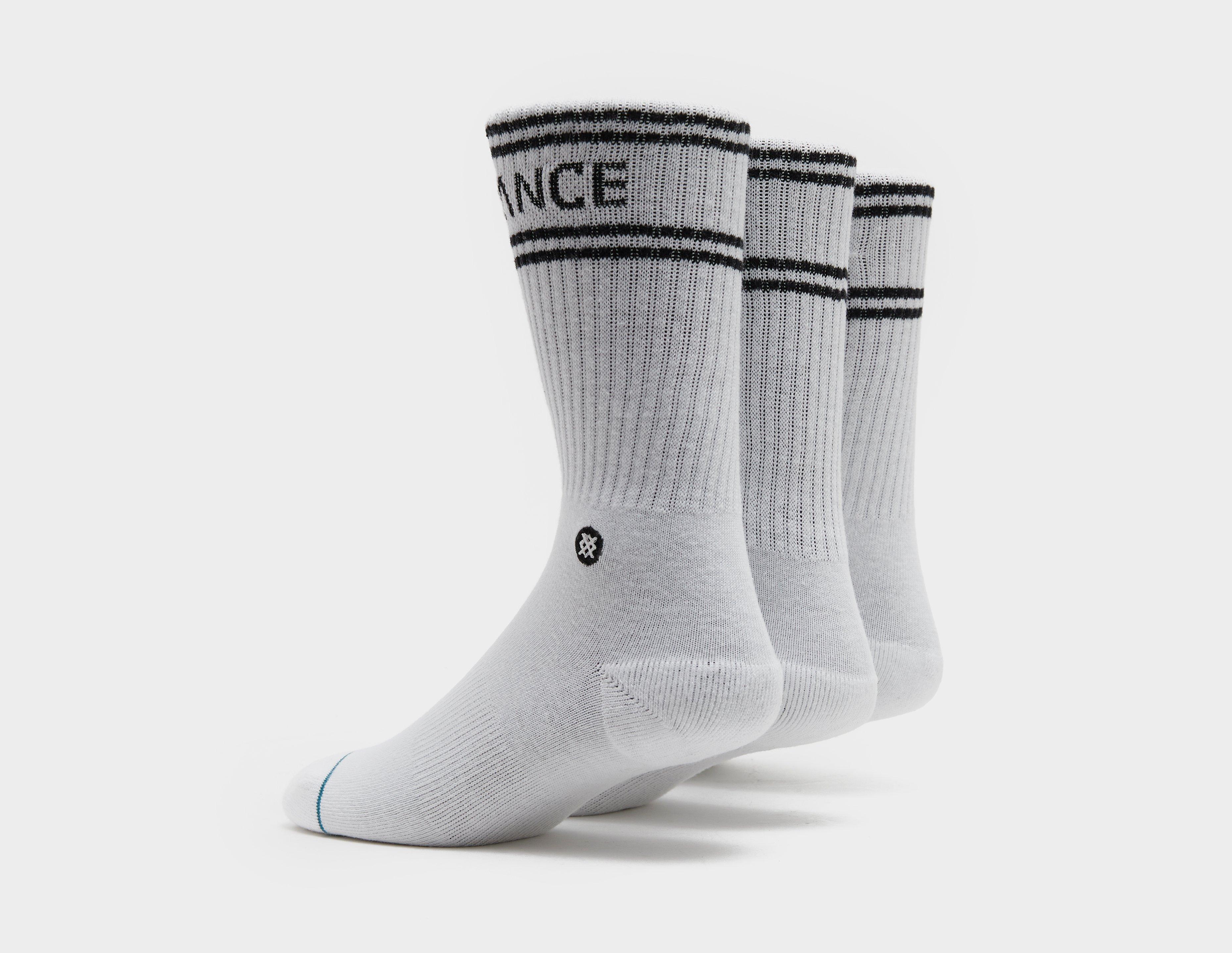 White Stance Casual Basic Socks (3-Pack)