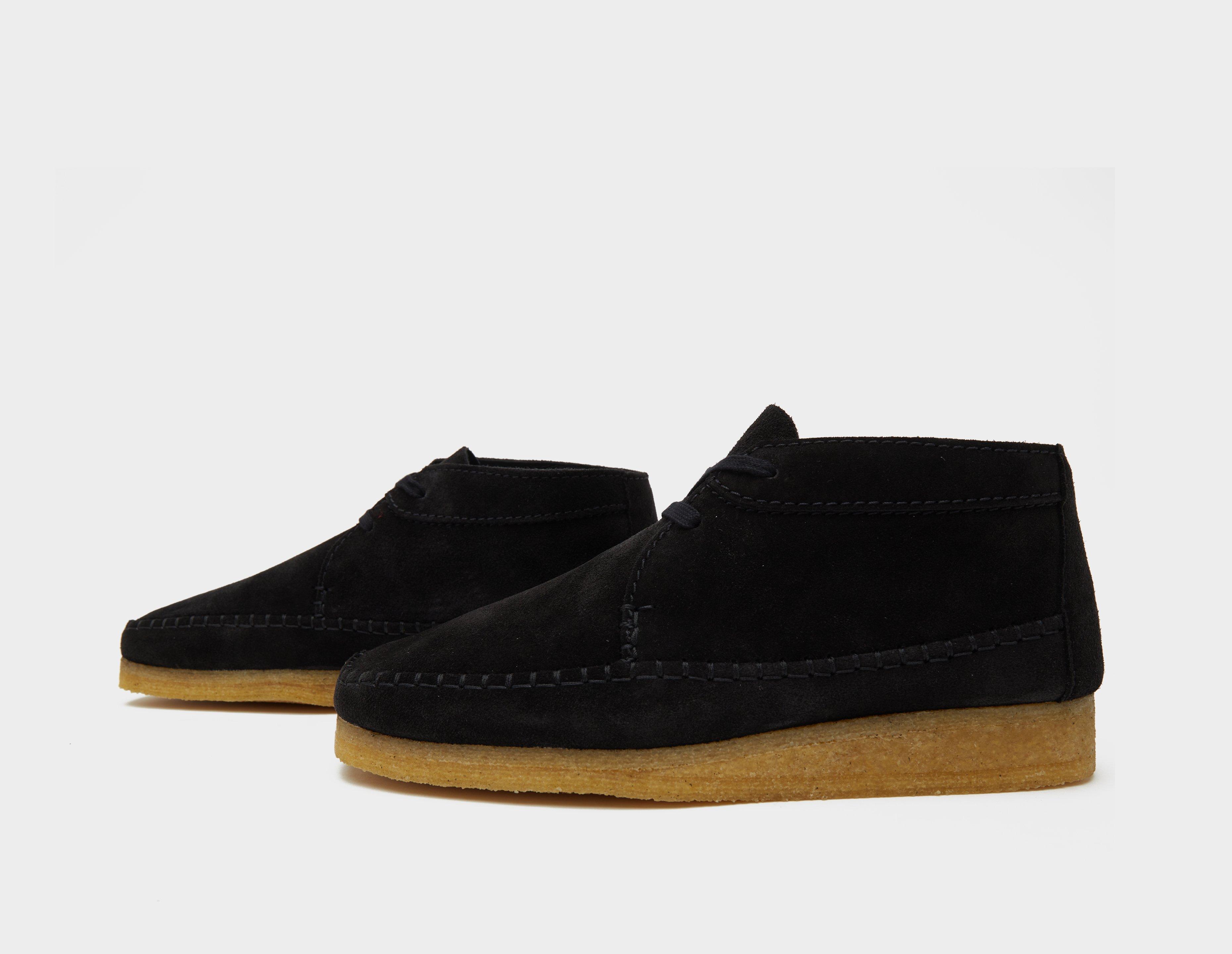 Black Clarks Originals Weaver Boots | Stclaircomo? | Skeleton high