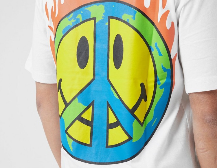 MARKET Smiley Earth On Fire T-Shirt