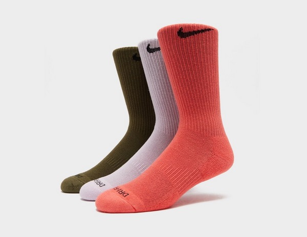 templar cinta ir de compras Nike Everyday Plus Cushioned Crew Socks (3-Pack) en Multicolor | size?  España
