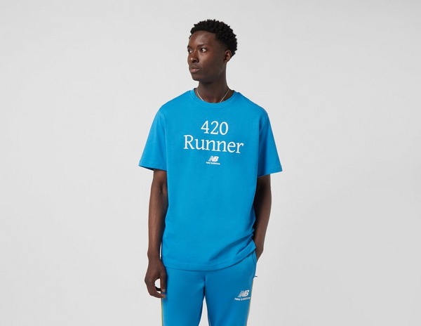 New Balance Retro Runner T-Shirt - size? Exclusive