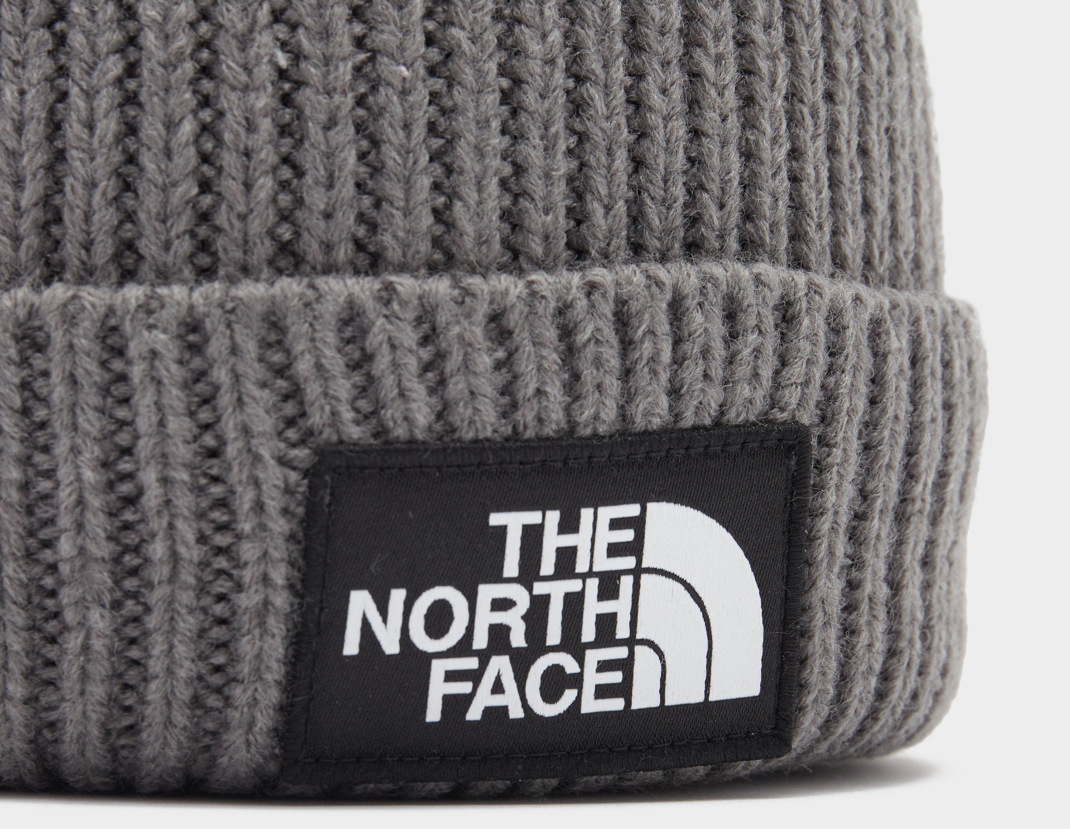 The North Face LOGO BOX CUFFED BEANIE UNISEX - Bonnet - medium grey  heather/gris 