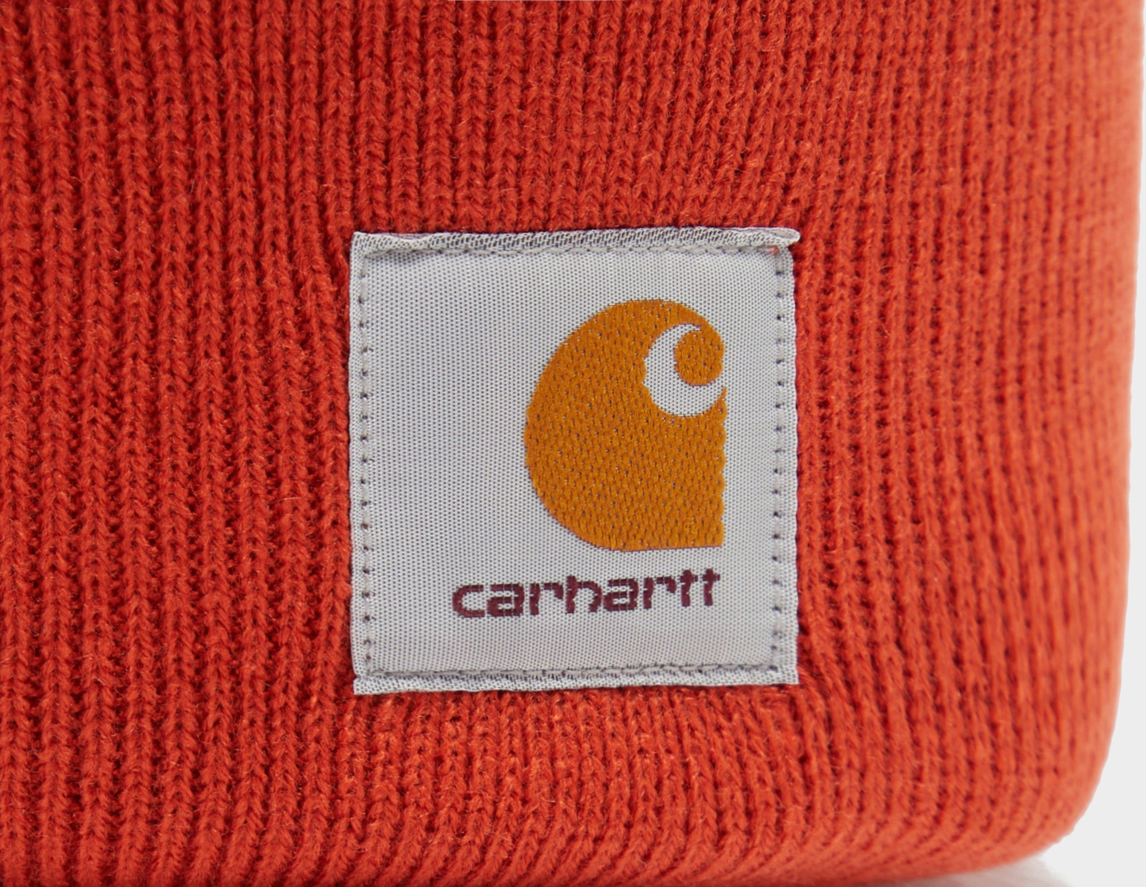 Carhartt  Bonnet orange brique acrylic watch hat