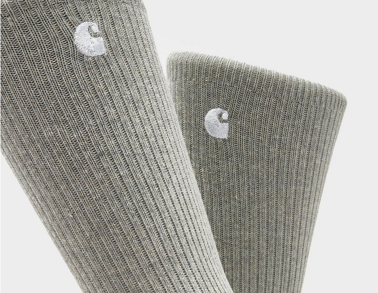 Grey Carhartt WIP Madison Socks (2-Pack) | size?