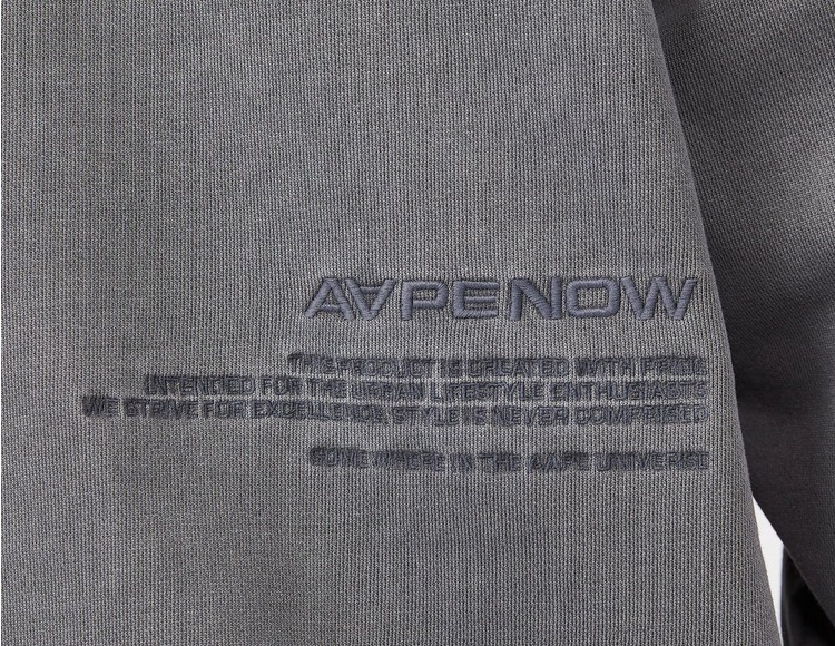 AAPE By A Bathing Ape Crew Sweatshirt