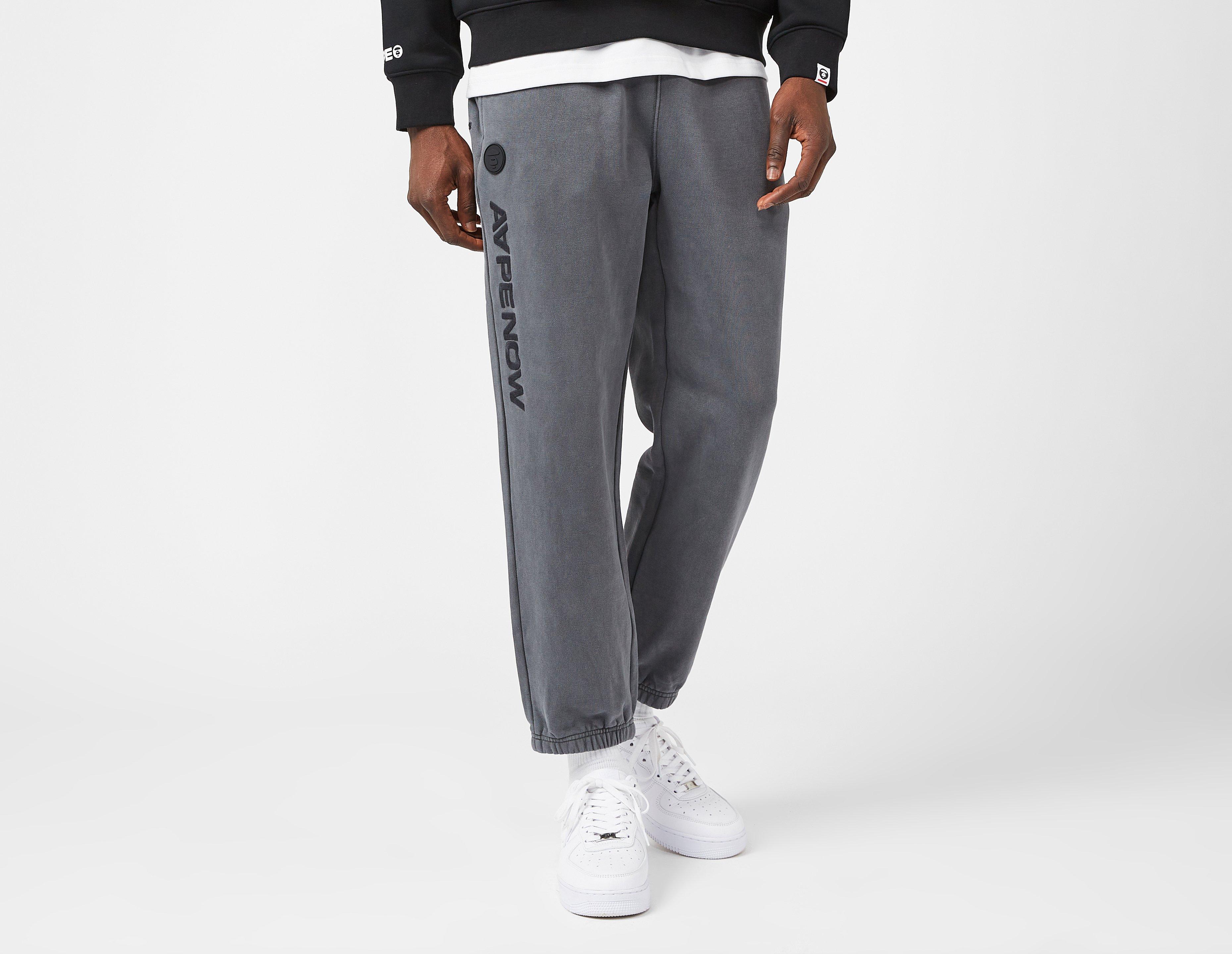 Grey AAPE By A Bathing Ape Badge Sweatpants | size?