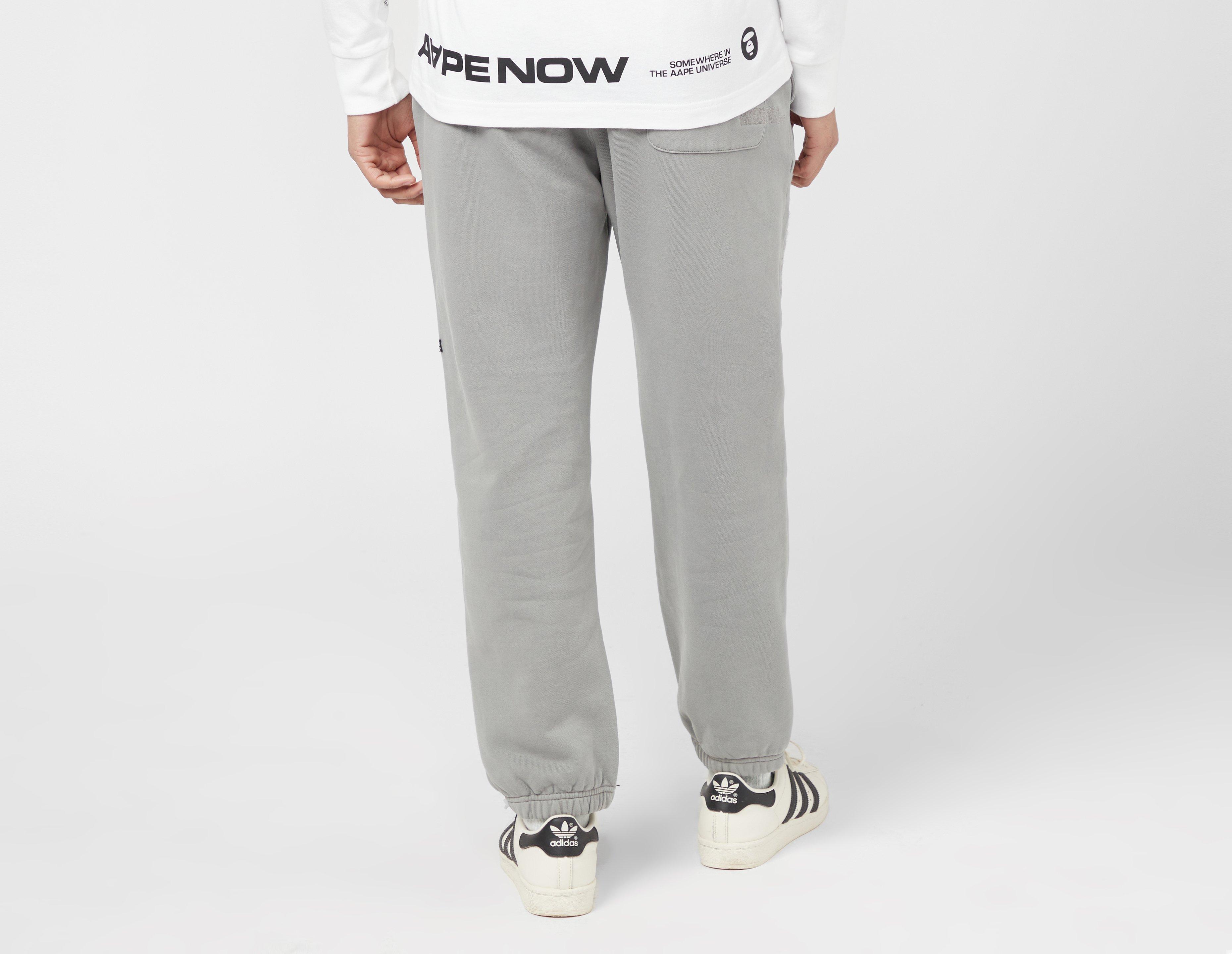 Grey AAPE By A Bathing Ape Badge Sweatpants | size?