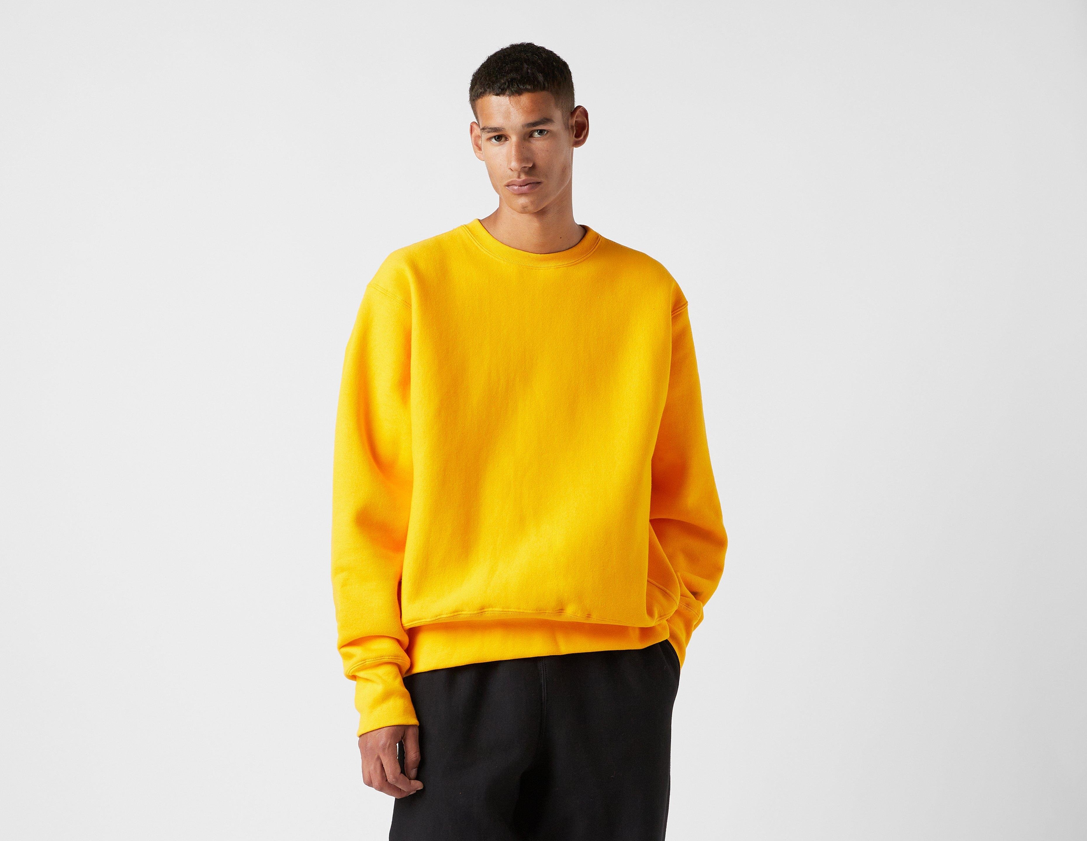 Yellow orange store sweatshirt