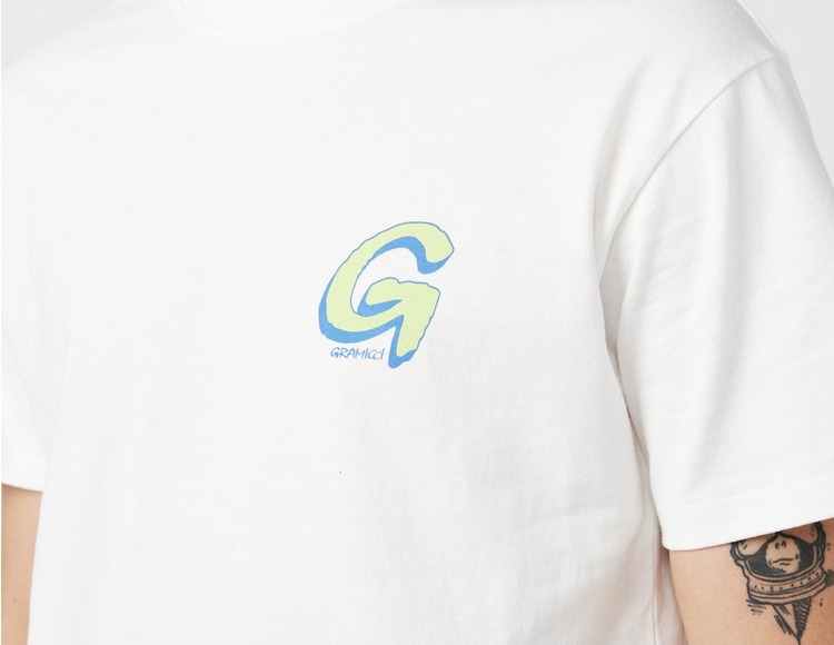 Shirt | White Gramicci Healthdesign? G T T-Shirt - logo-print mock-neck Big Rosa 