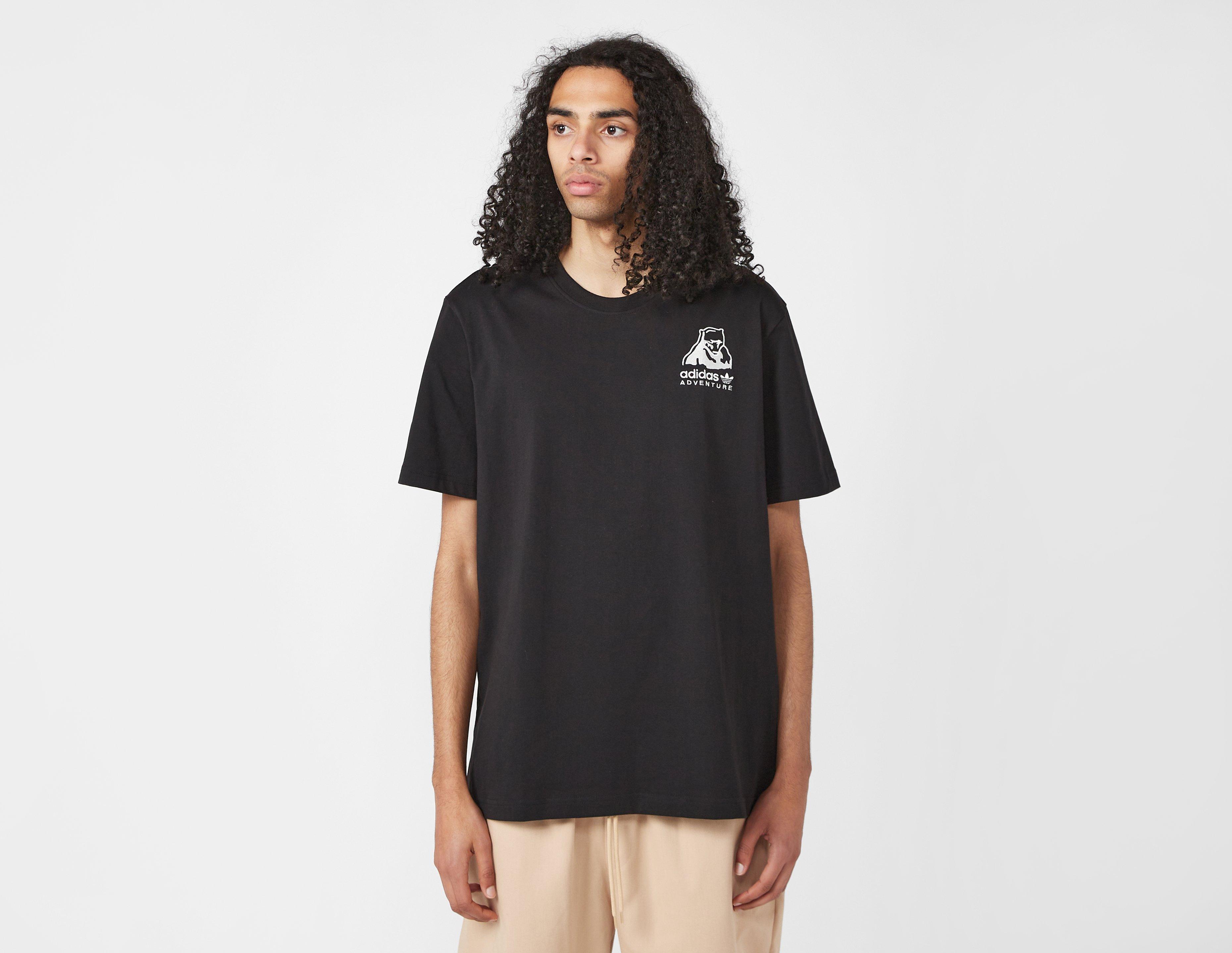 Black deals adidas tee