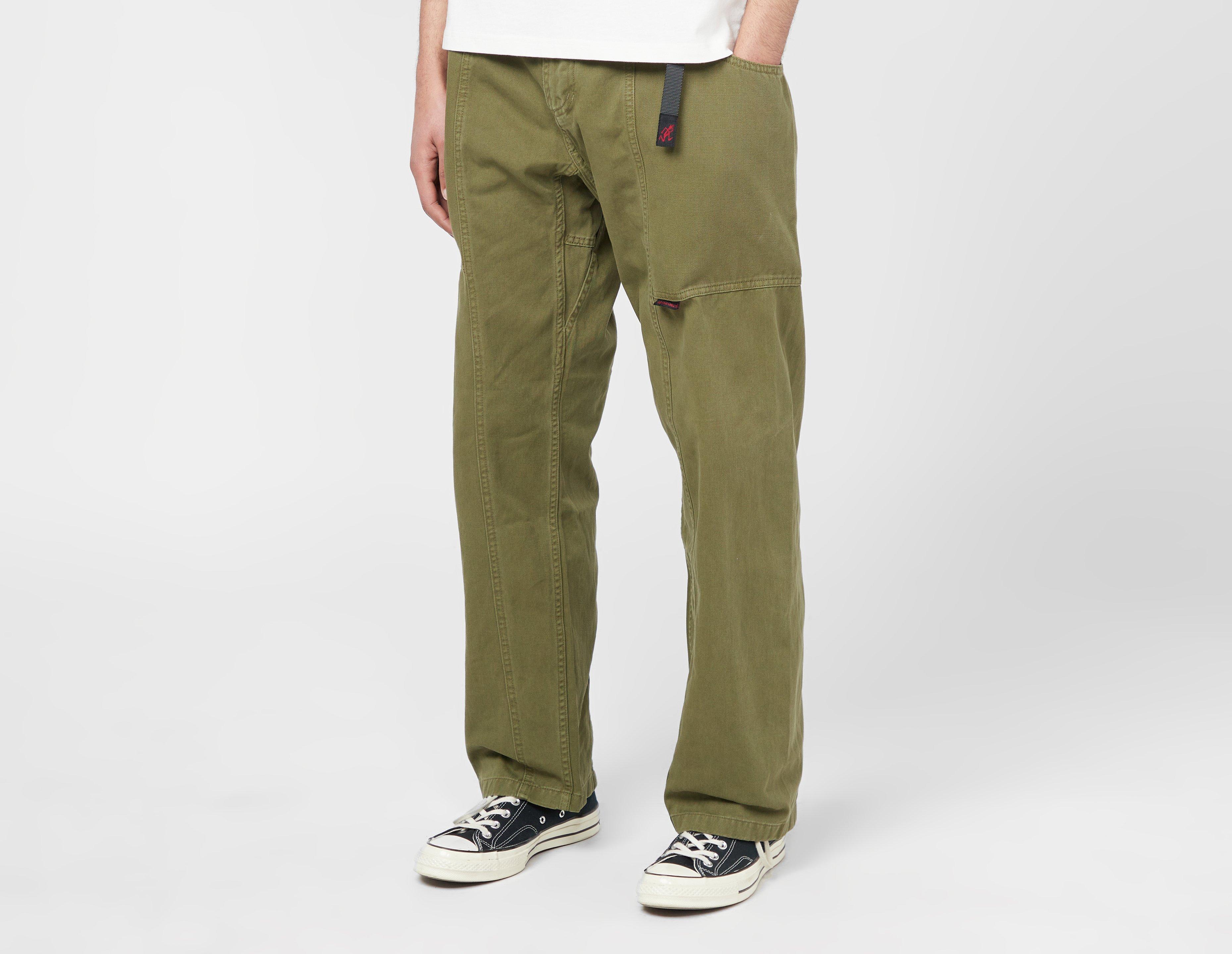 Green Gramicci Gadget Pants | Cape Cotton Blend Straight Pants