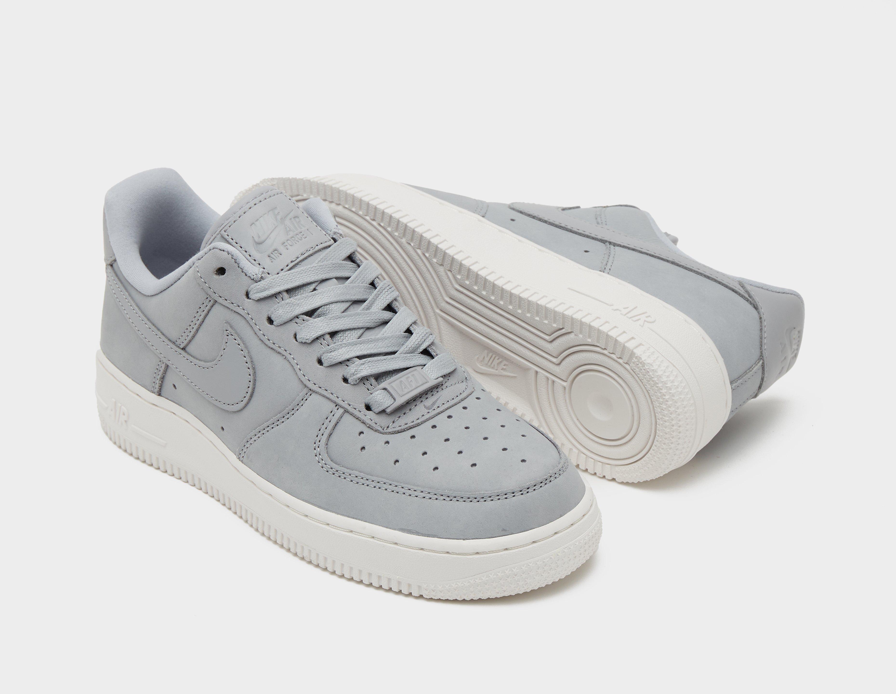 Grey nike air force hotsell 1 womens