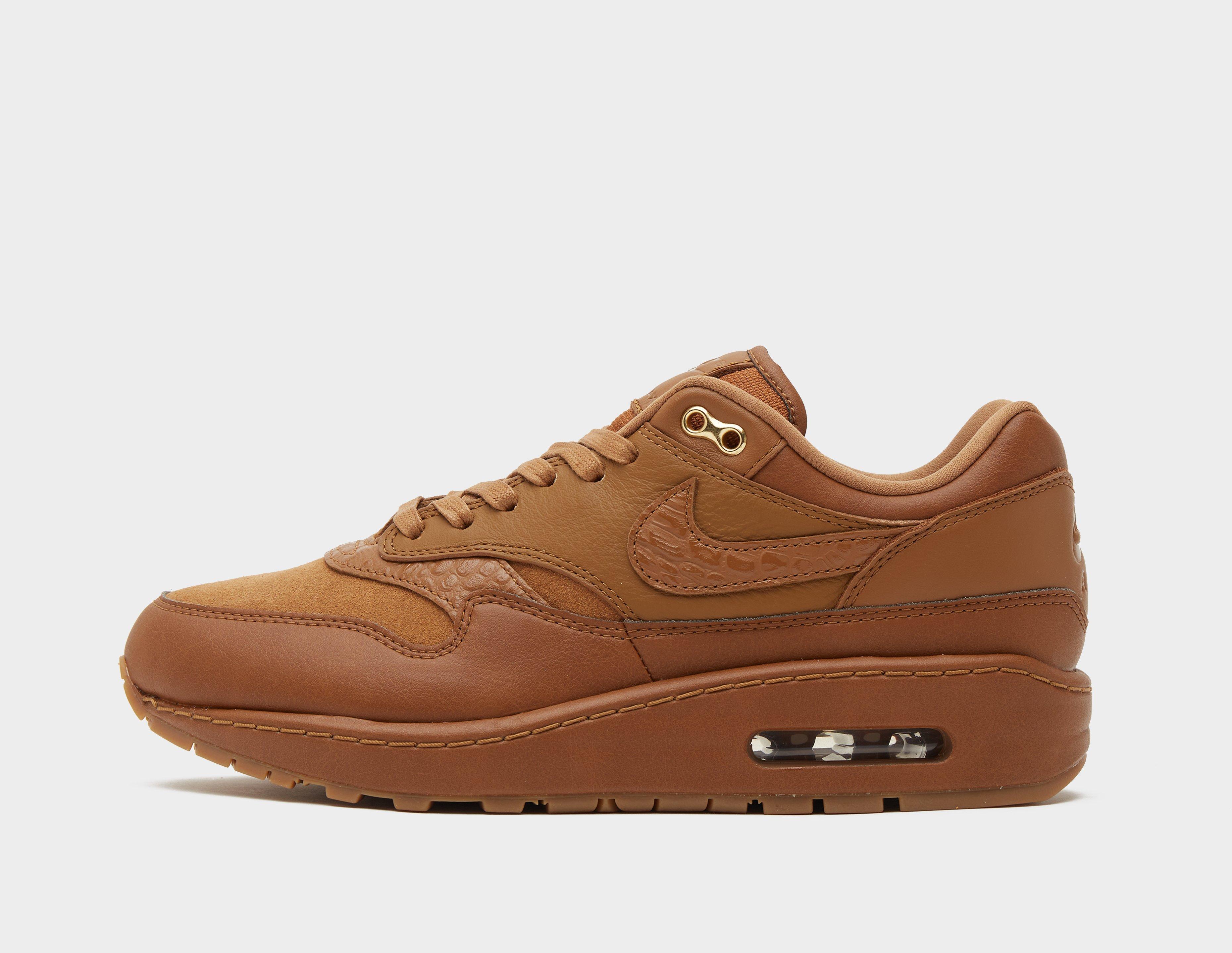 Forensische geneeskunde trechter Gevoelig voor Bruin Nike Air Max 1 Dames- size? Nederland