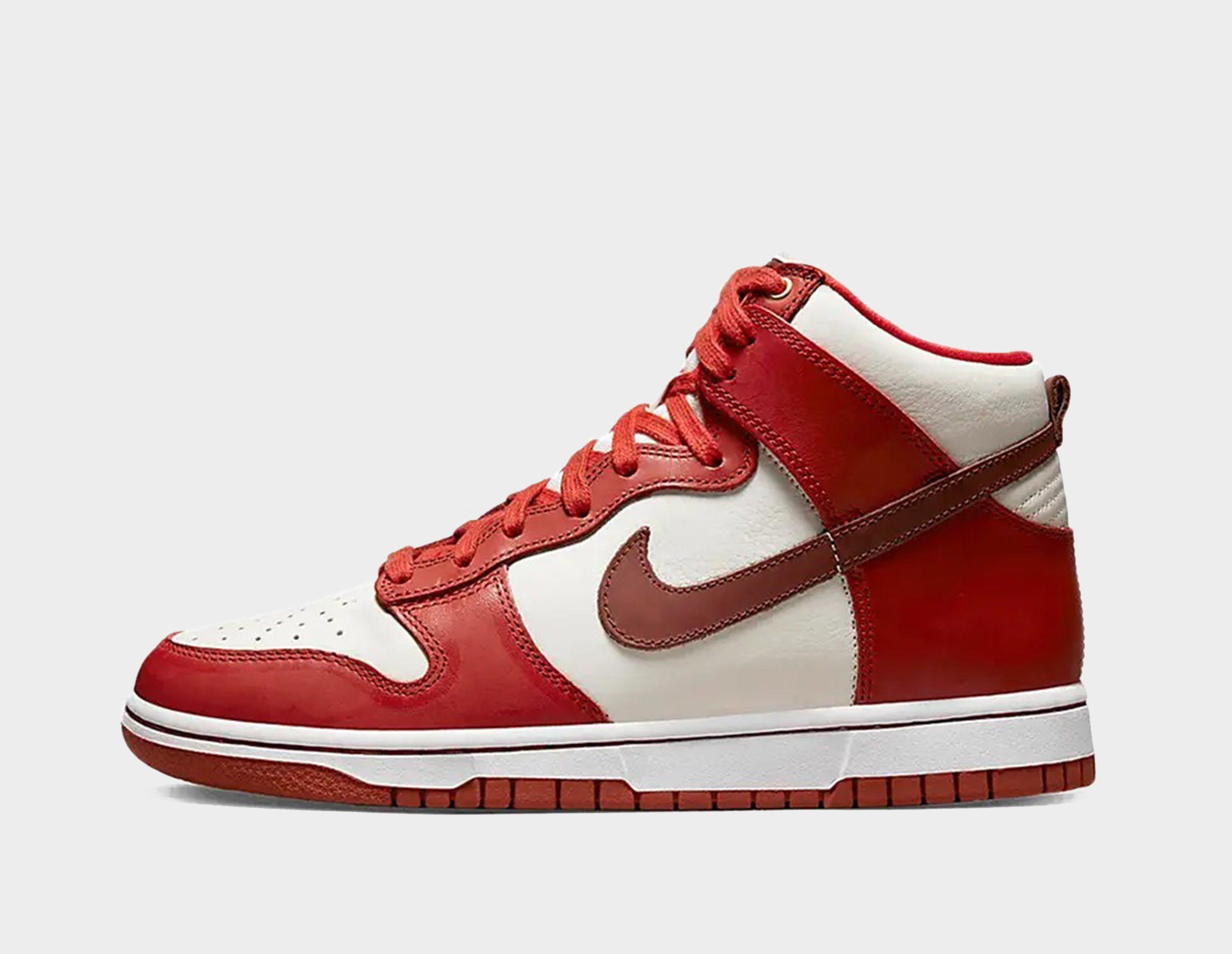 nike sb dunk high varsity red