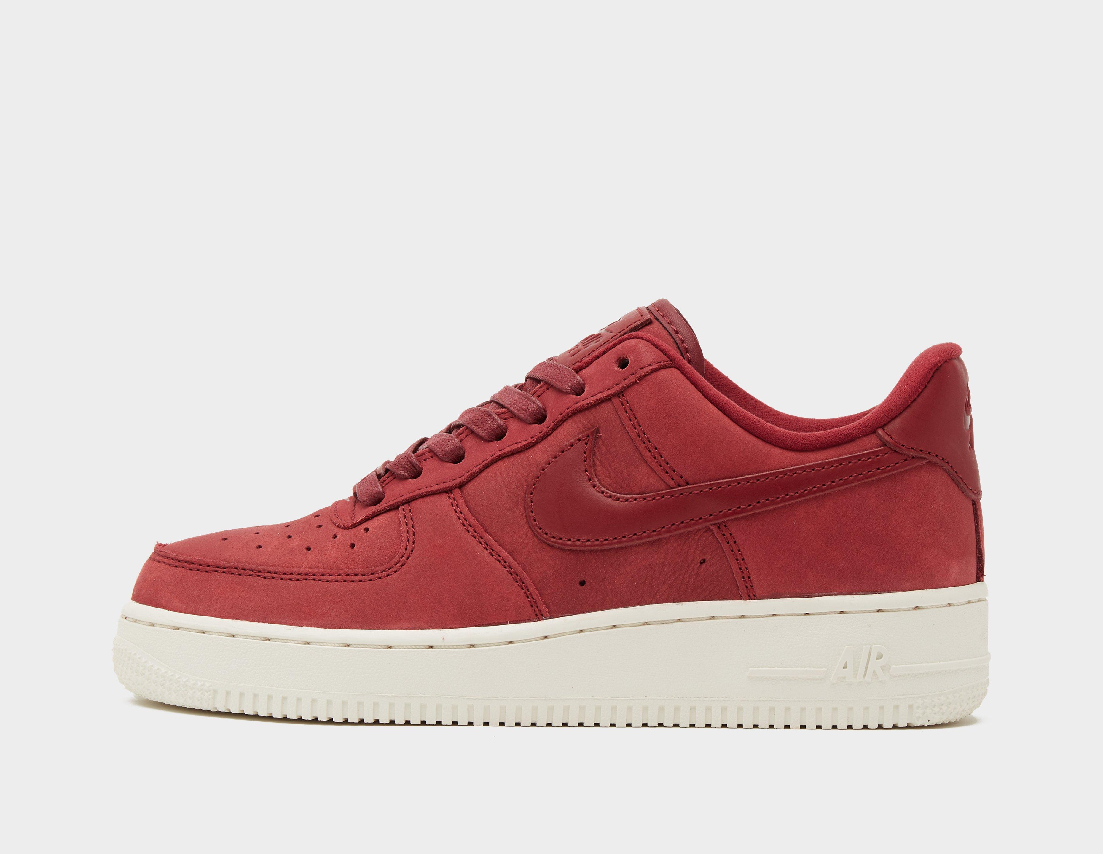 Nike air force store 180 red suede