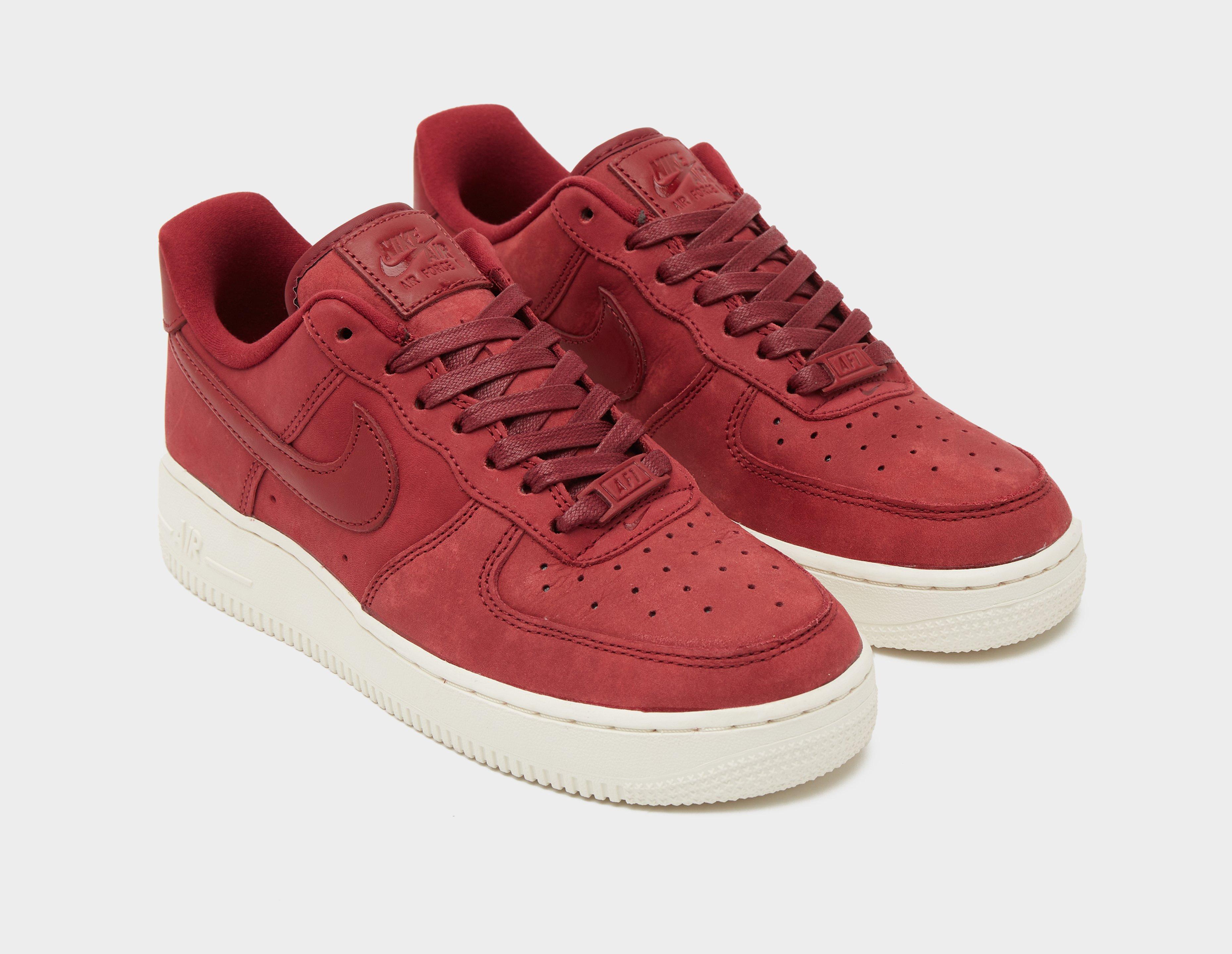 Nike air force online bordeaux rood