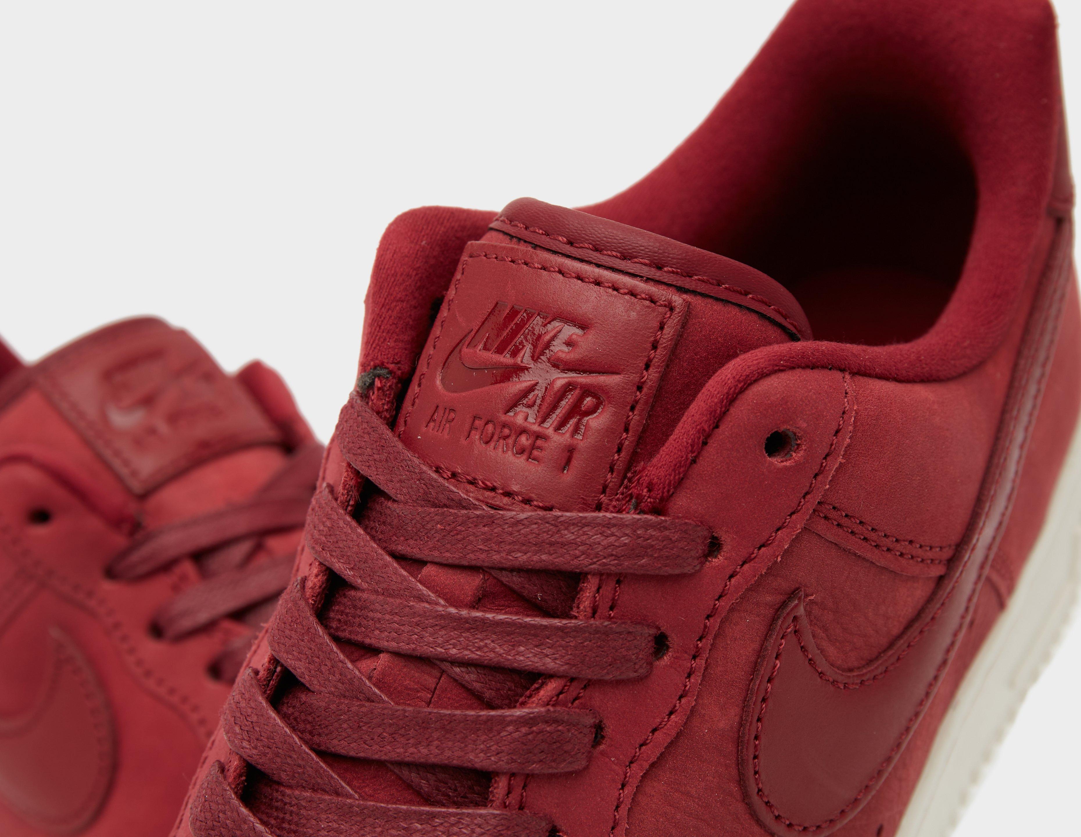 Nike Air Force 1 Womens Premium Team Red/Gym Red Size 9