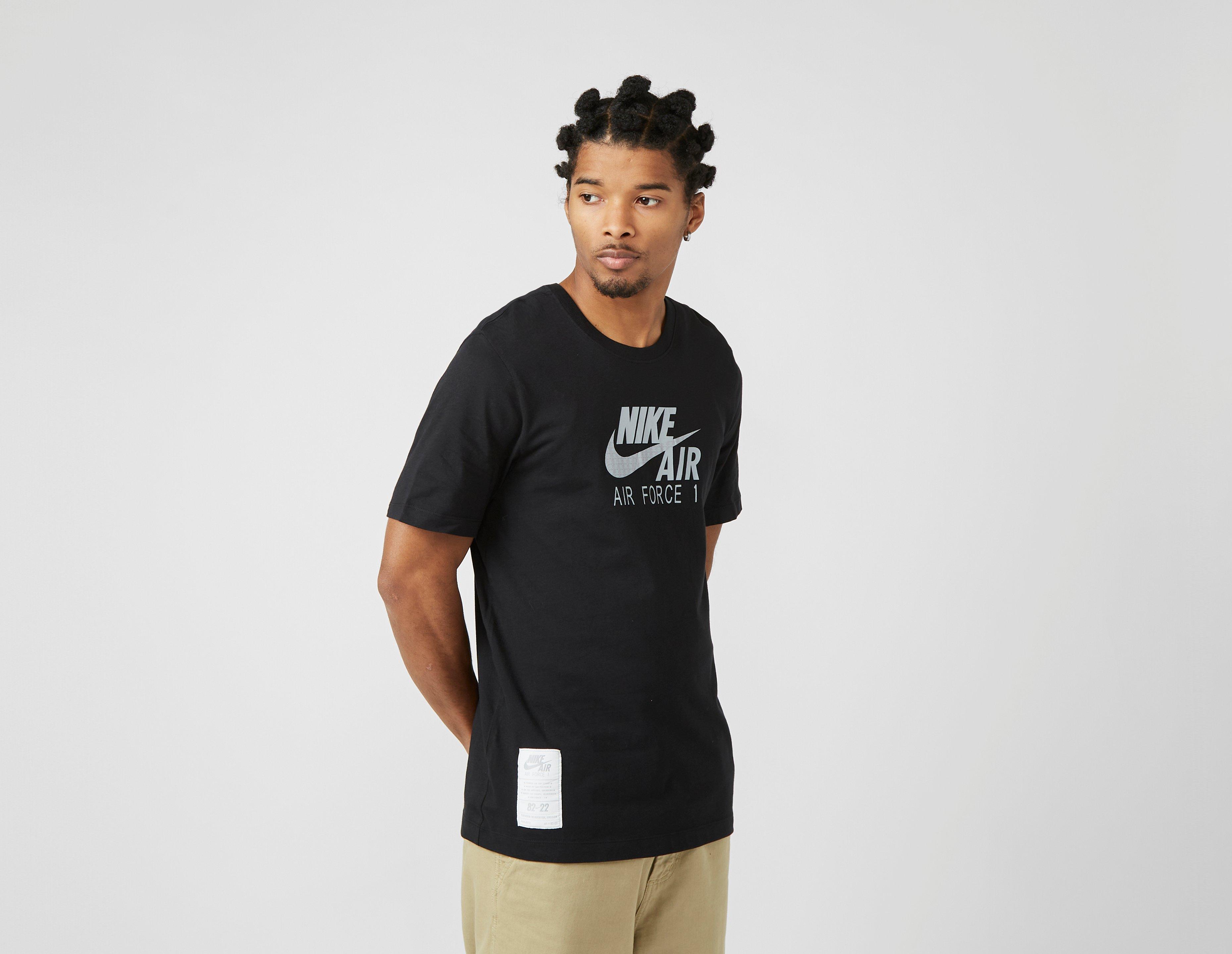 Black Nike Air Force 1 Futura T-Shirt