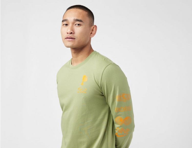 Shirt Green Nike Worldwide Long Sleeve T | - nike sb belt cement sale by owner