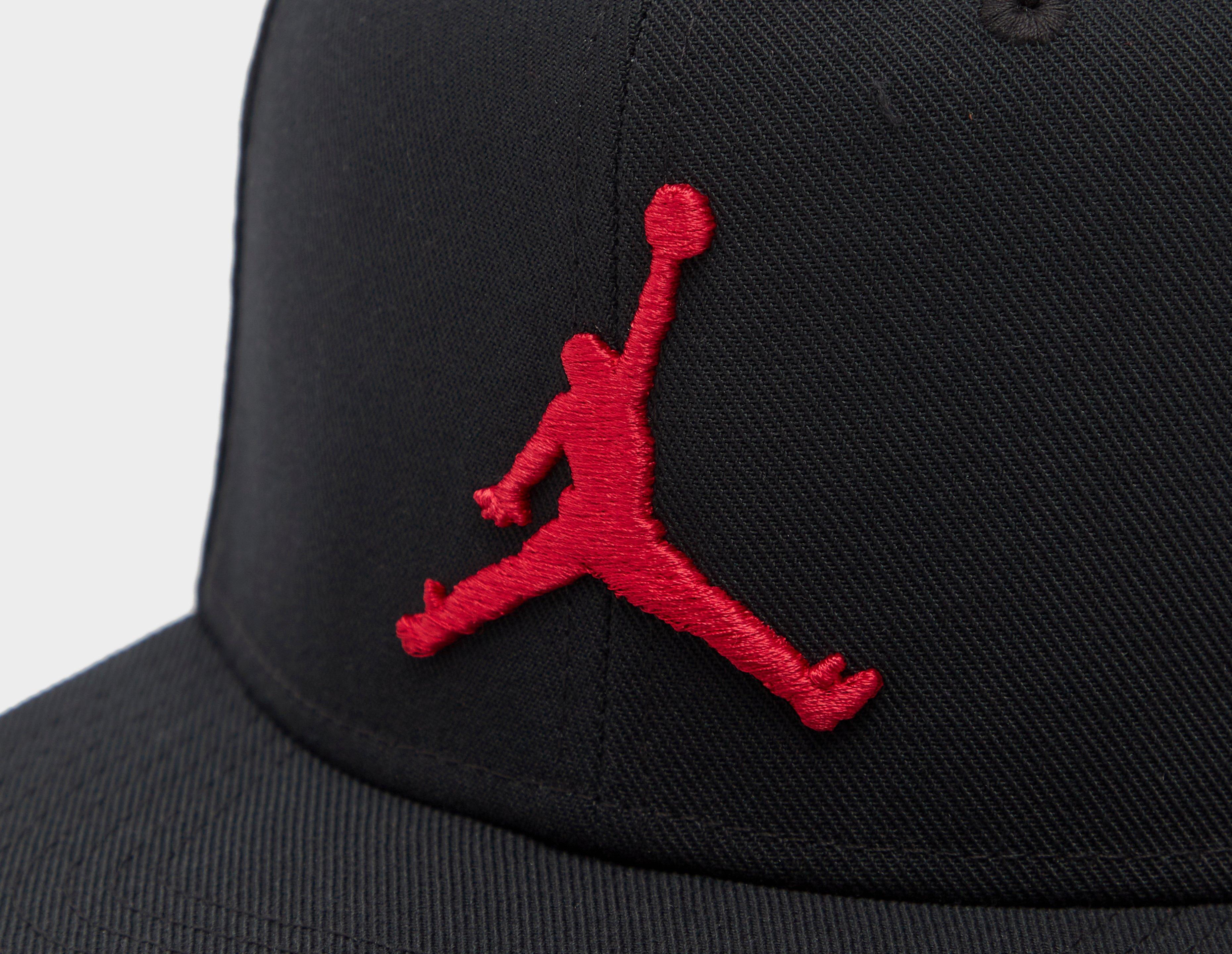 accessoires casquette jordan casquette snapback jumpman blk/red.