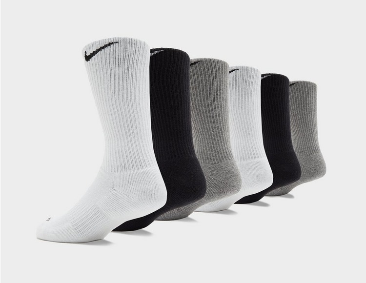 Nike 6 Pack Cushioned Crew Socks