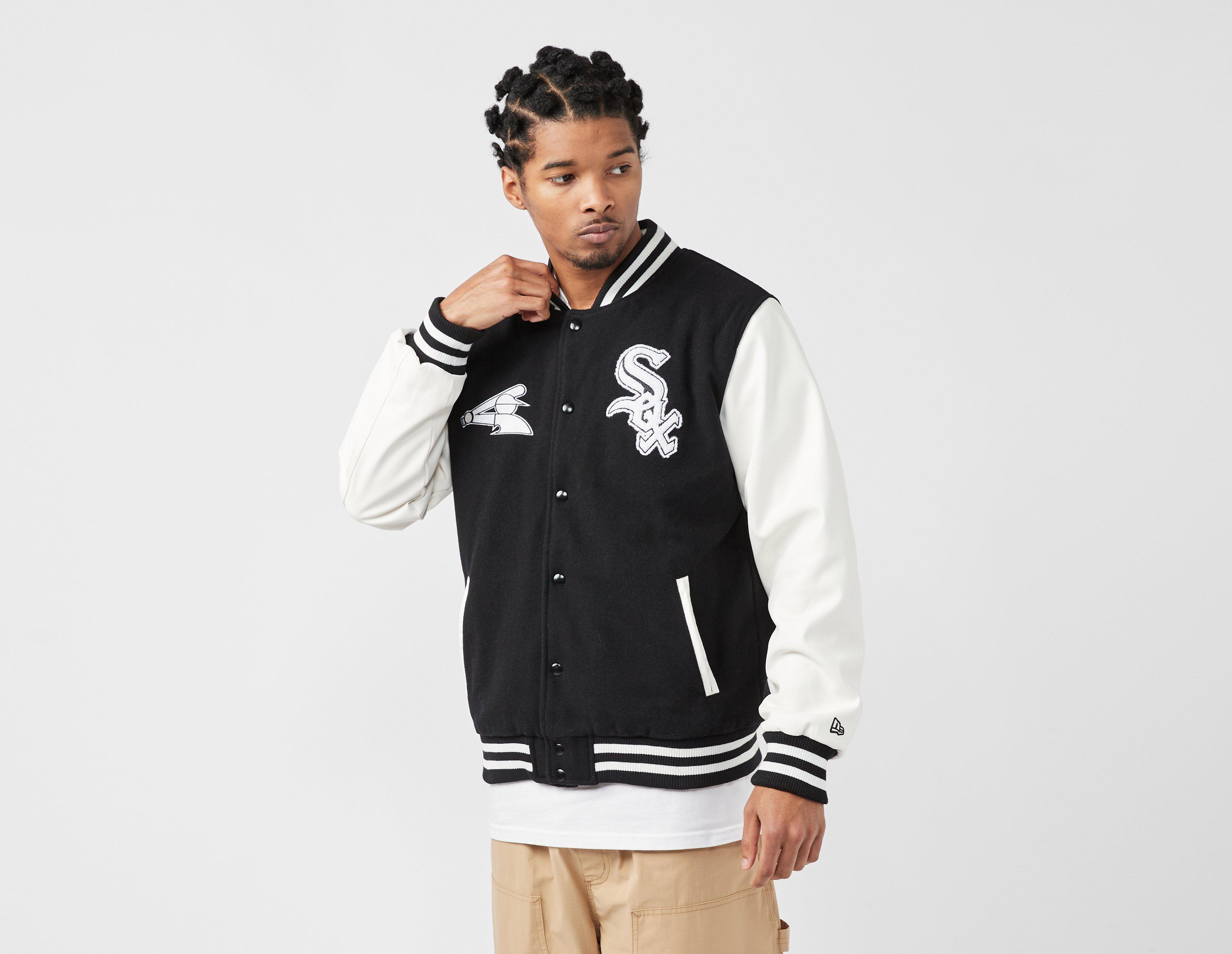 Black New Era MLB Detroit Tigers Varsity Jacket - JD Sports