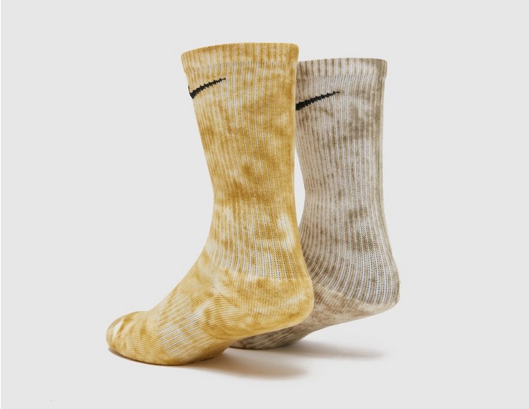 Nike Everyday Plus Crew Tie-Dye Socks (2-Pack)