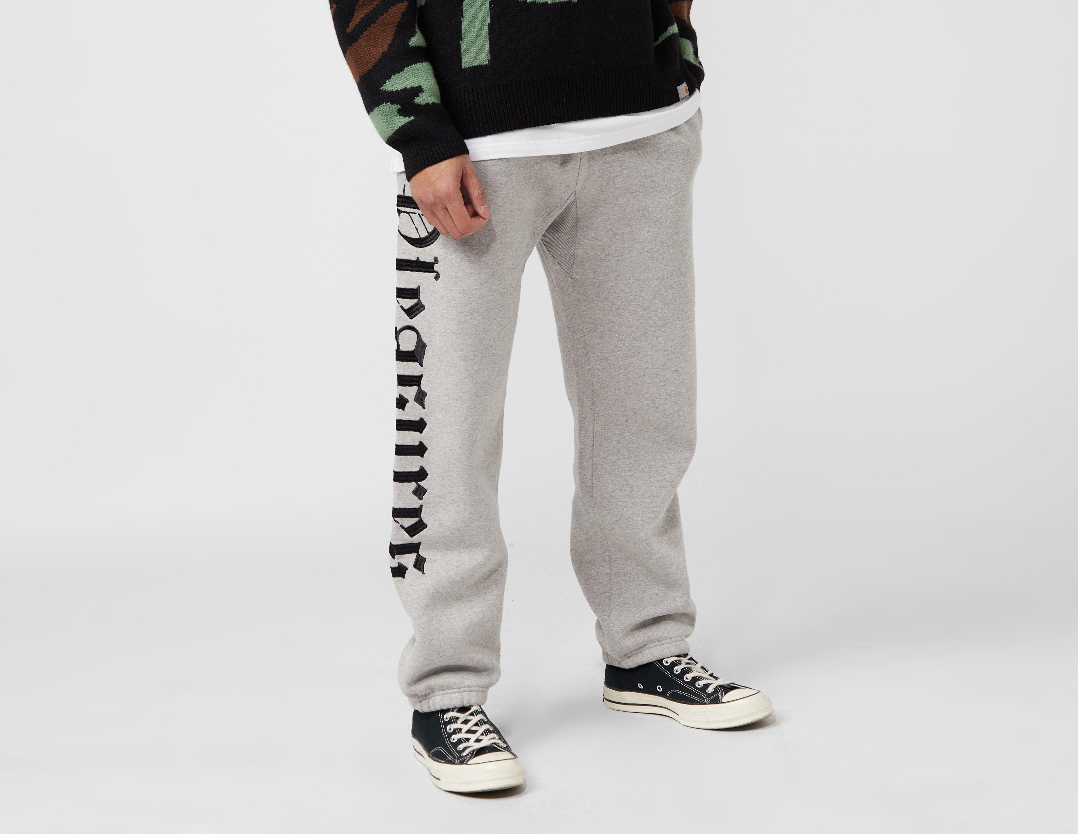 Healthdesign Grey Pleasures Burnout Sweat Pants Rib Knit