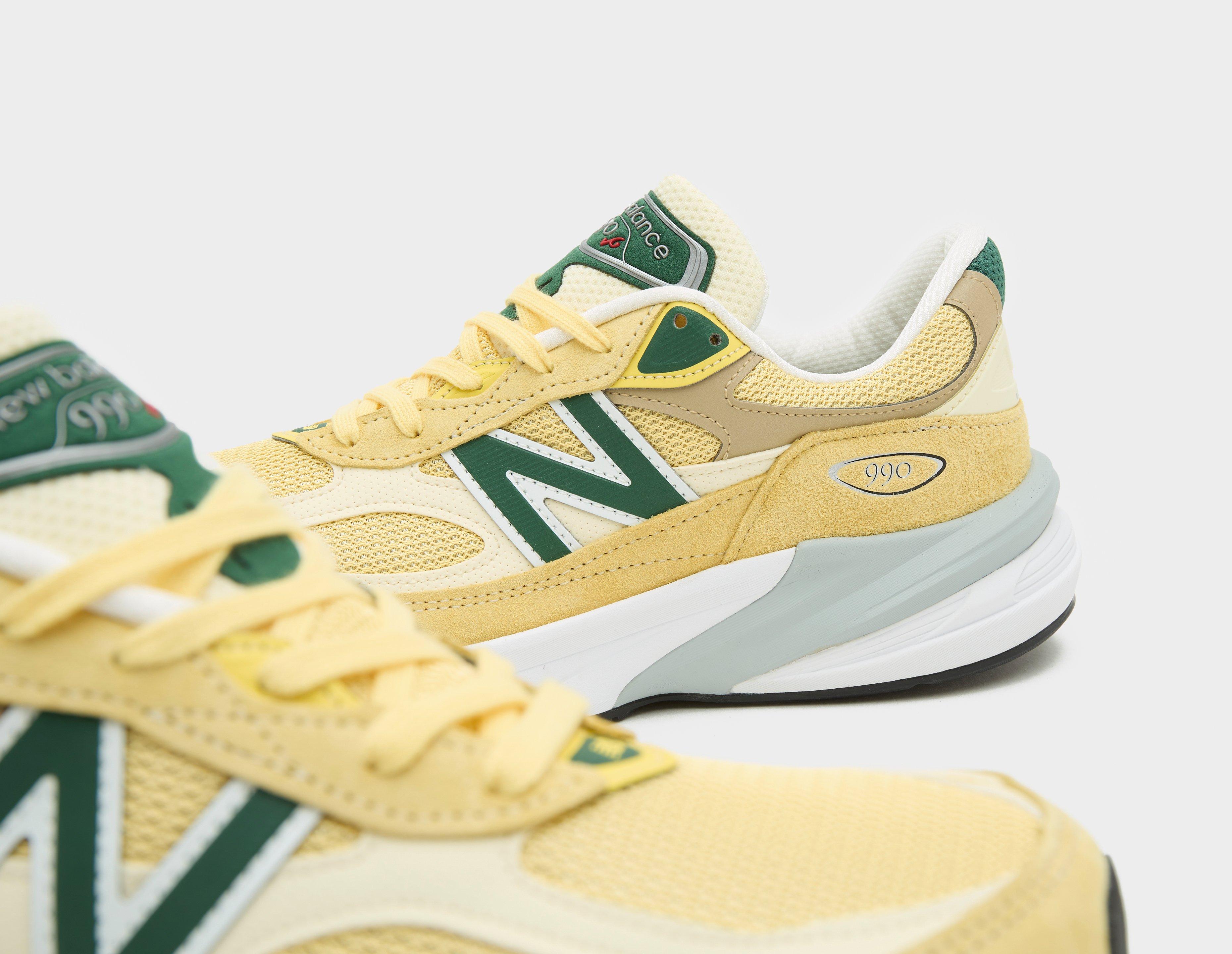 New balance 990 yellow hot sale mens