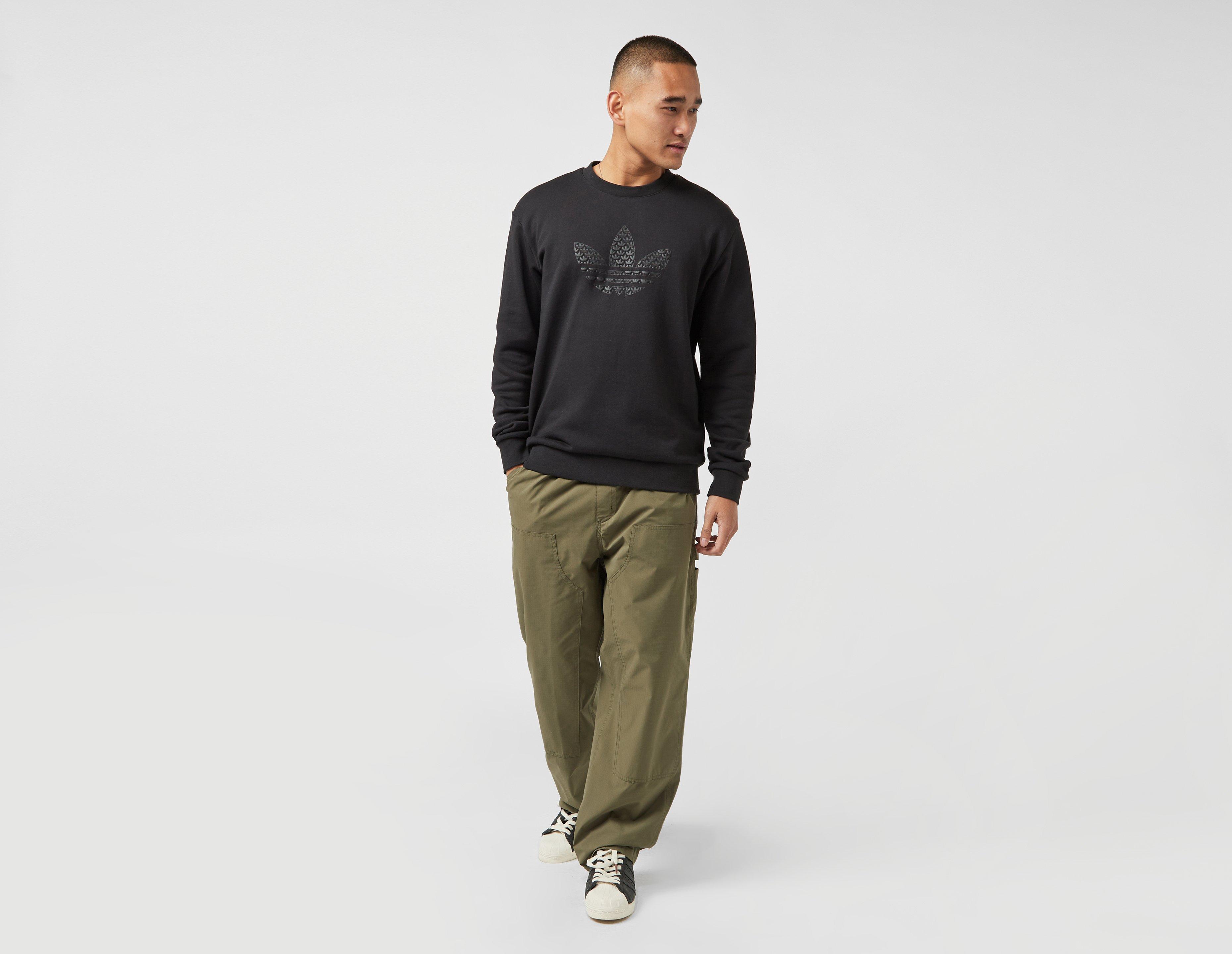 Adidas trefoil hoodie hot sale night cargo