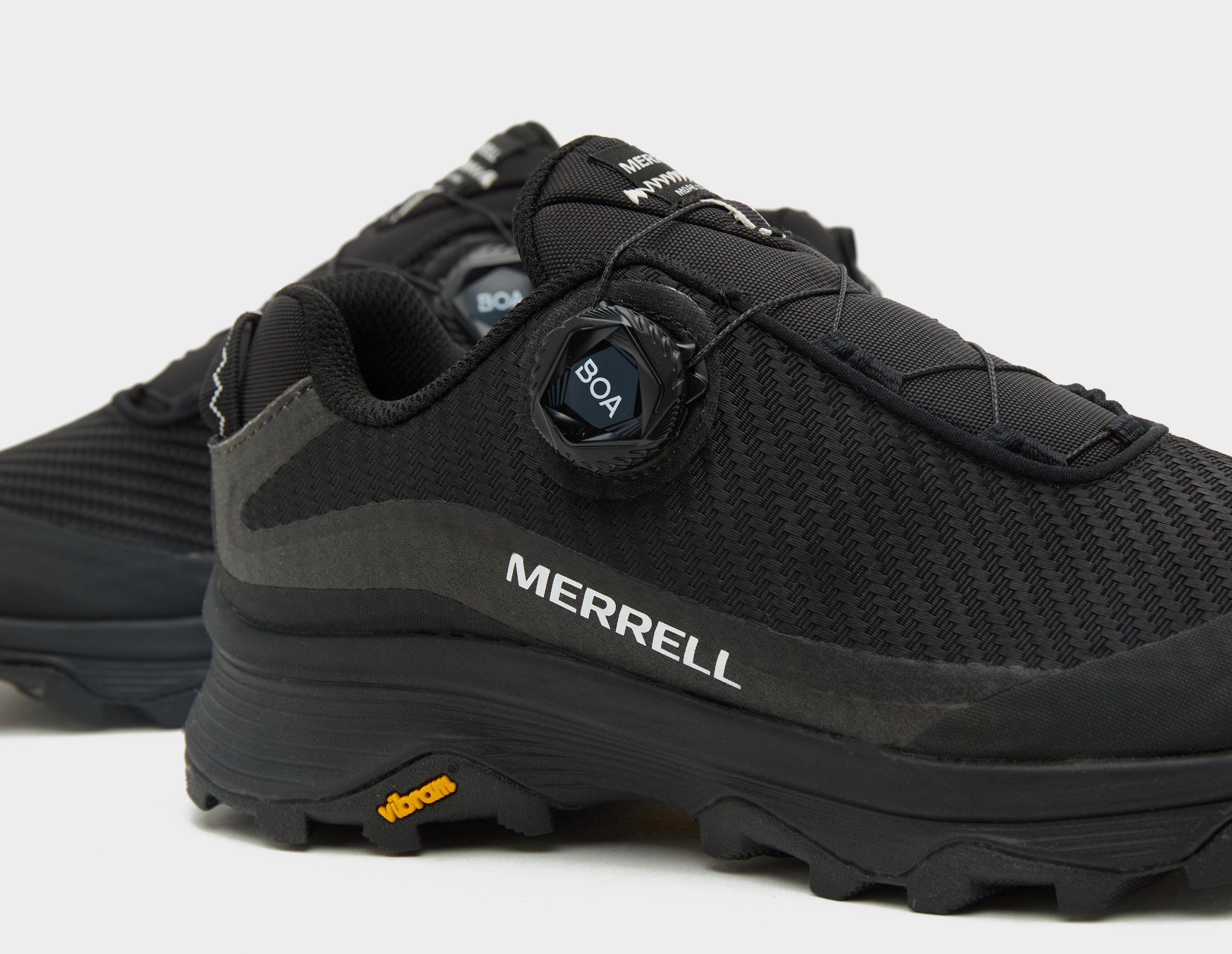 Black Merrell Moab Speed Storm Boa GORE-TEX Women's